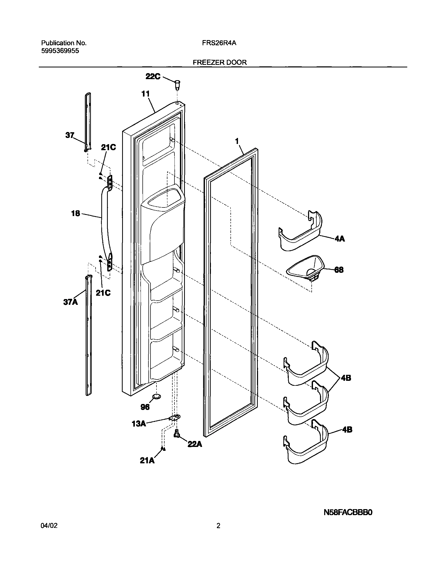 03 - FREEZER DOOR