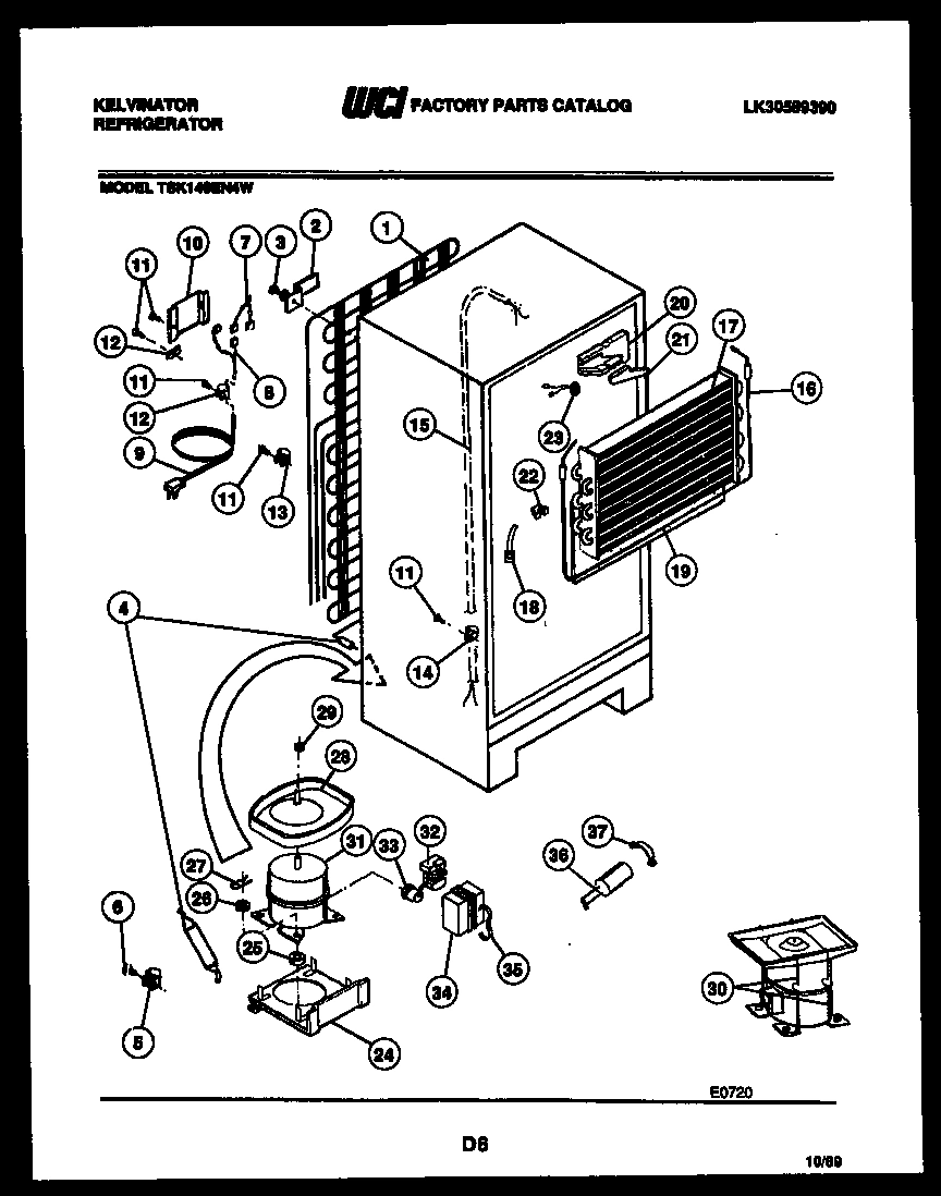 05 - SYSTEM AND AUTOMATIC DEFROST PARTS