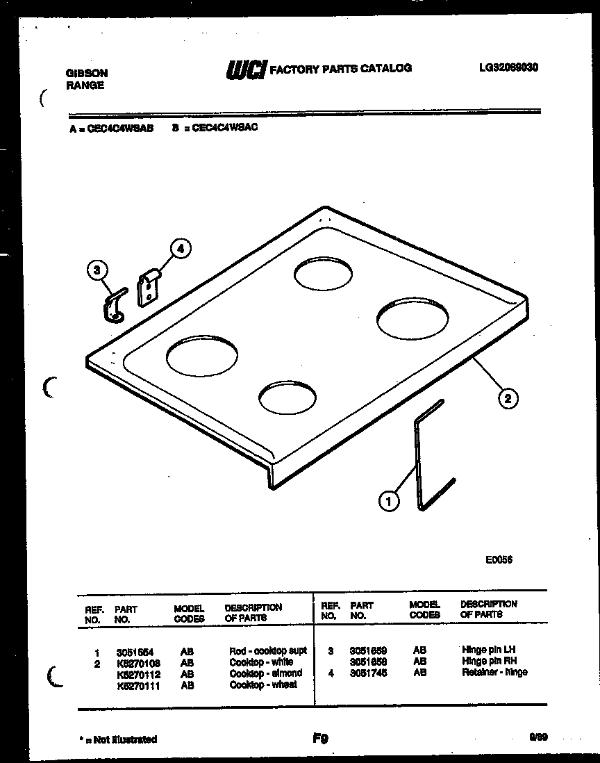 04 - COOKTOP PARTS