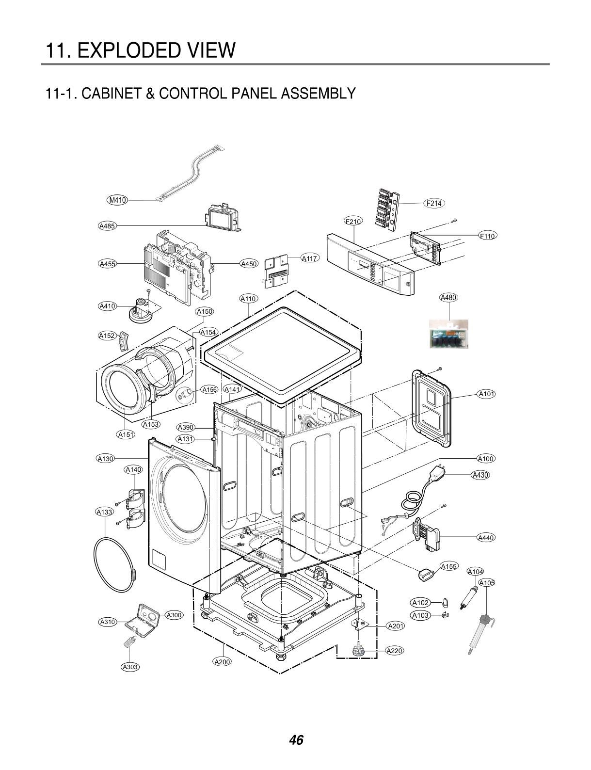 CABINET & CONTROL PANEL ASSEMBLY