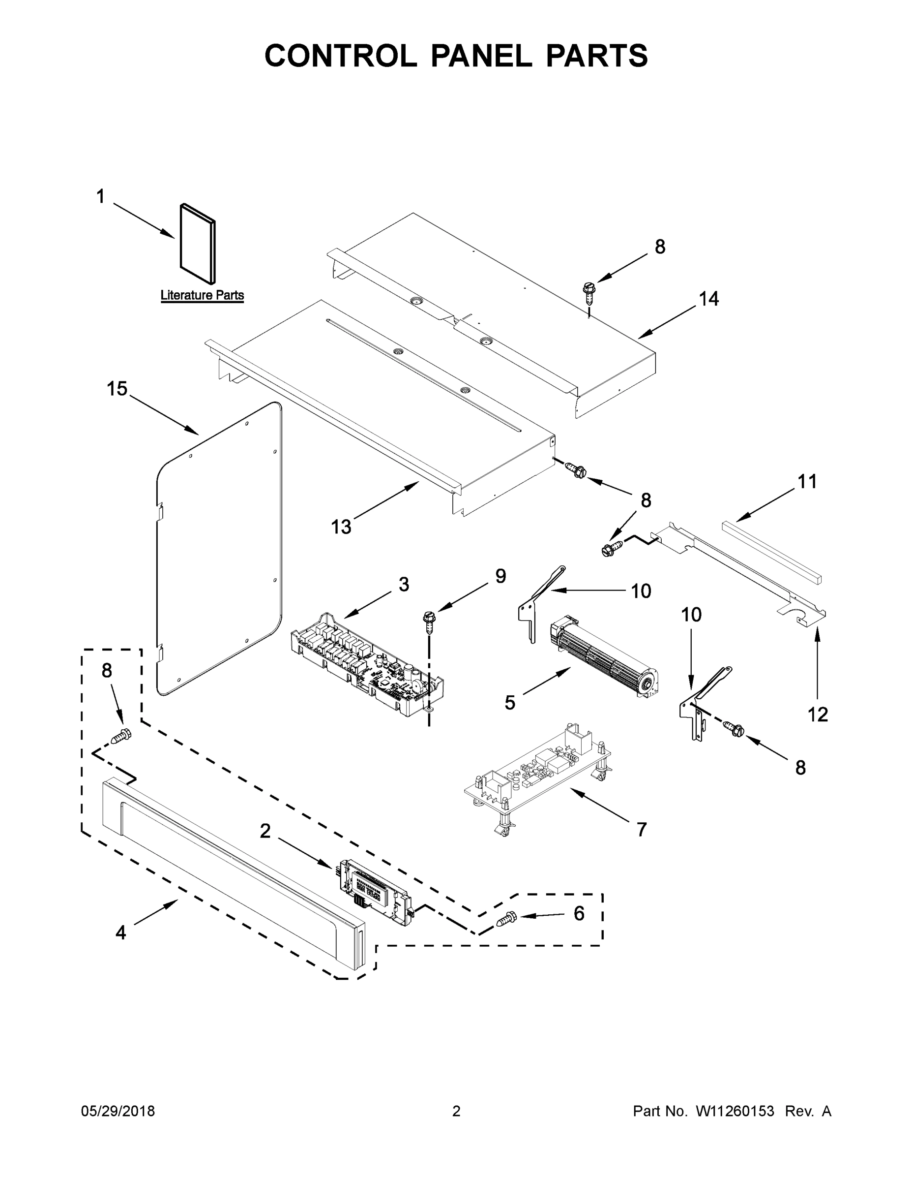 02 - CONTROL PANEL PARTS
