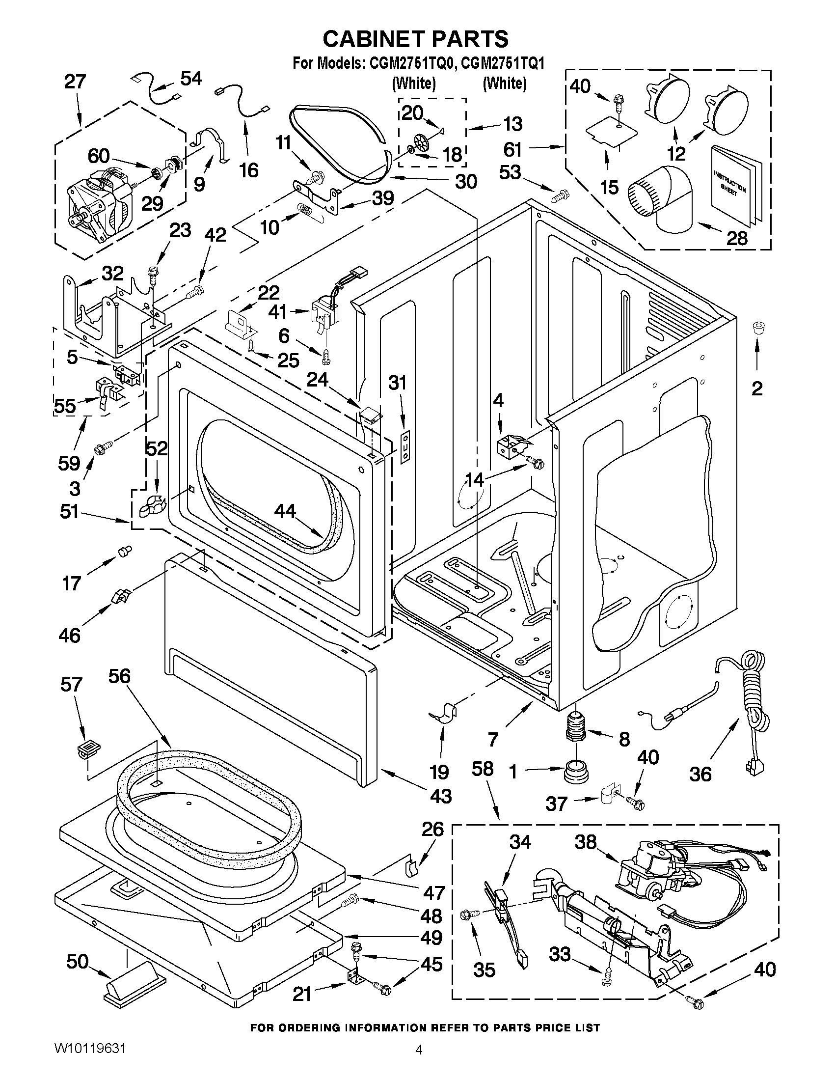 02 - CABINET PARTS