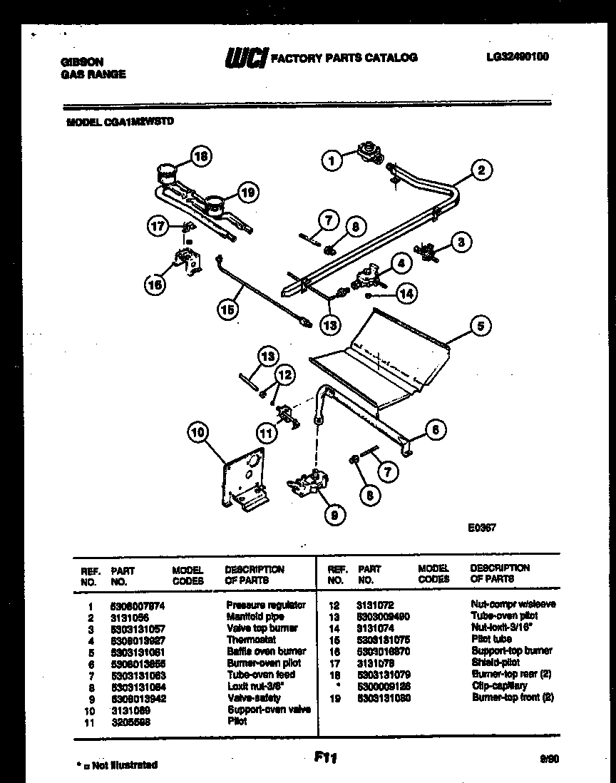 05 - BURNER PARTS