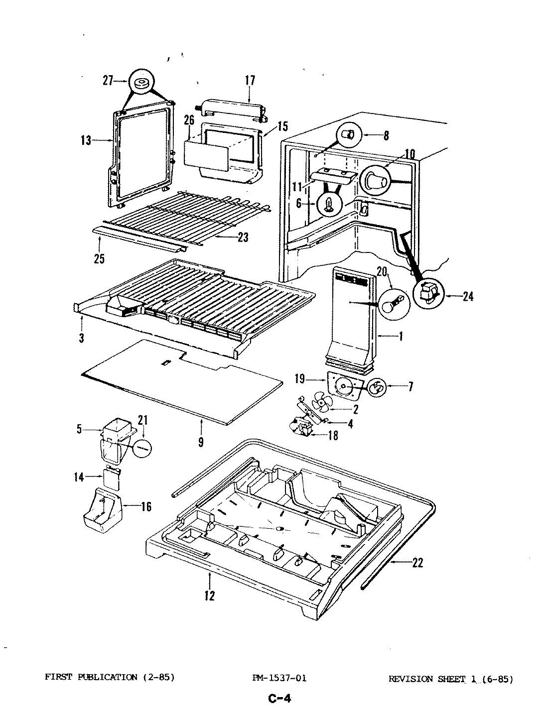 01 - FREEZER COMPARTMENT