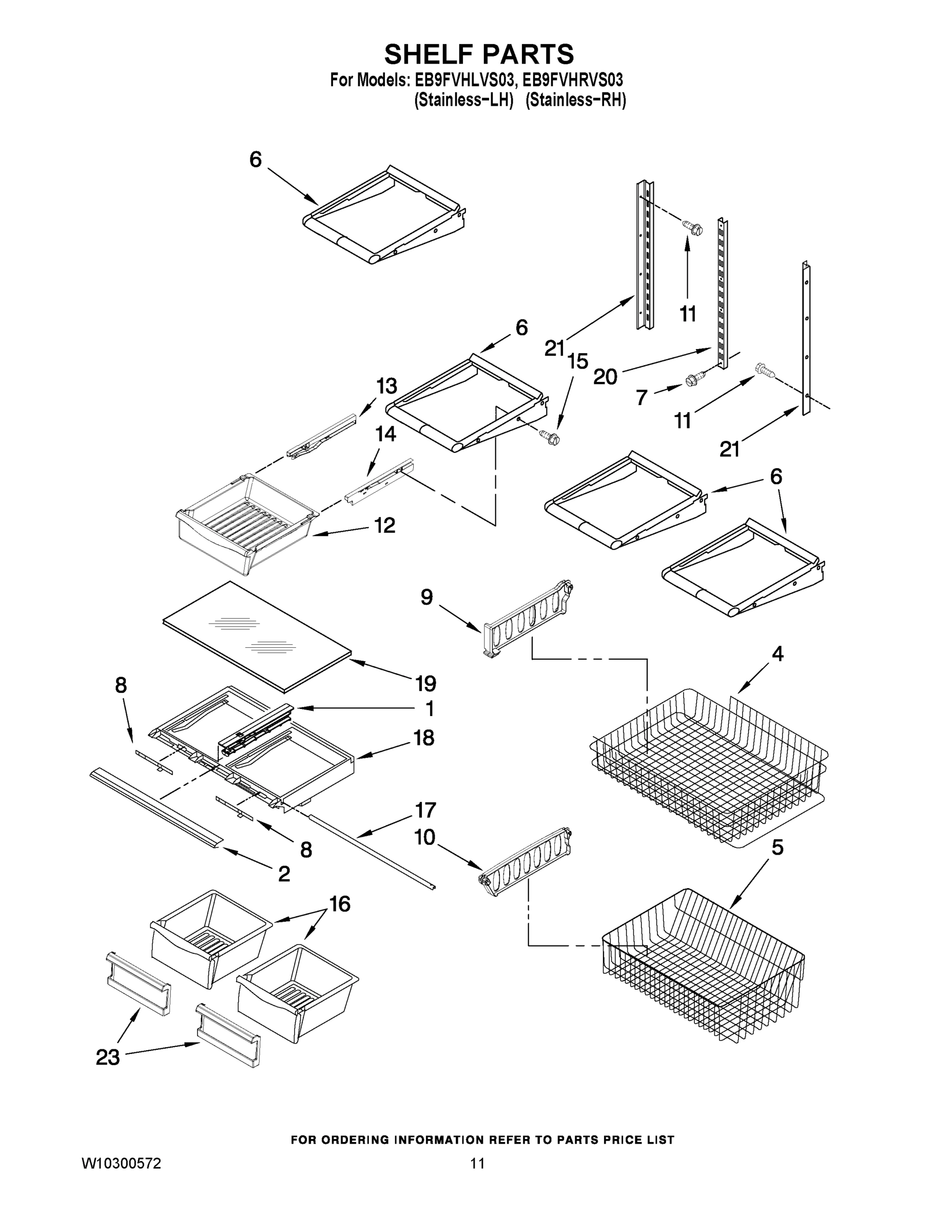 07 - SHELF PARTS