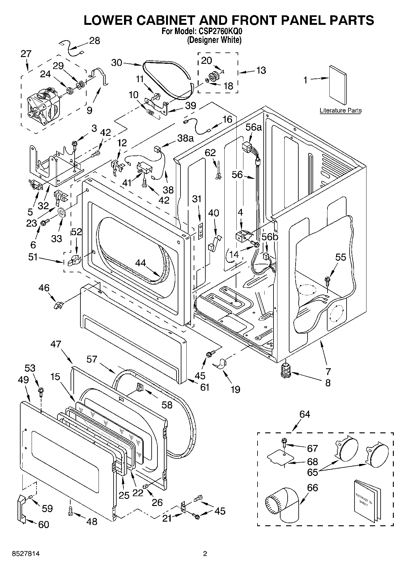02 - LOWER CABINET AND FRONT PANEL, LITE
