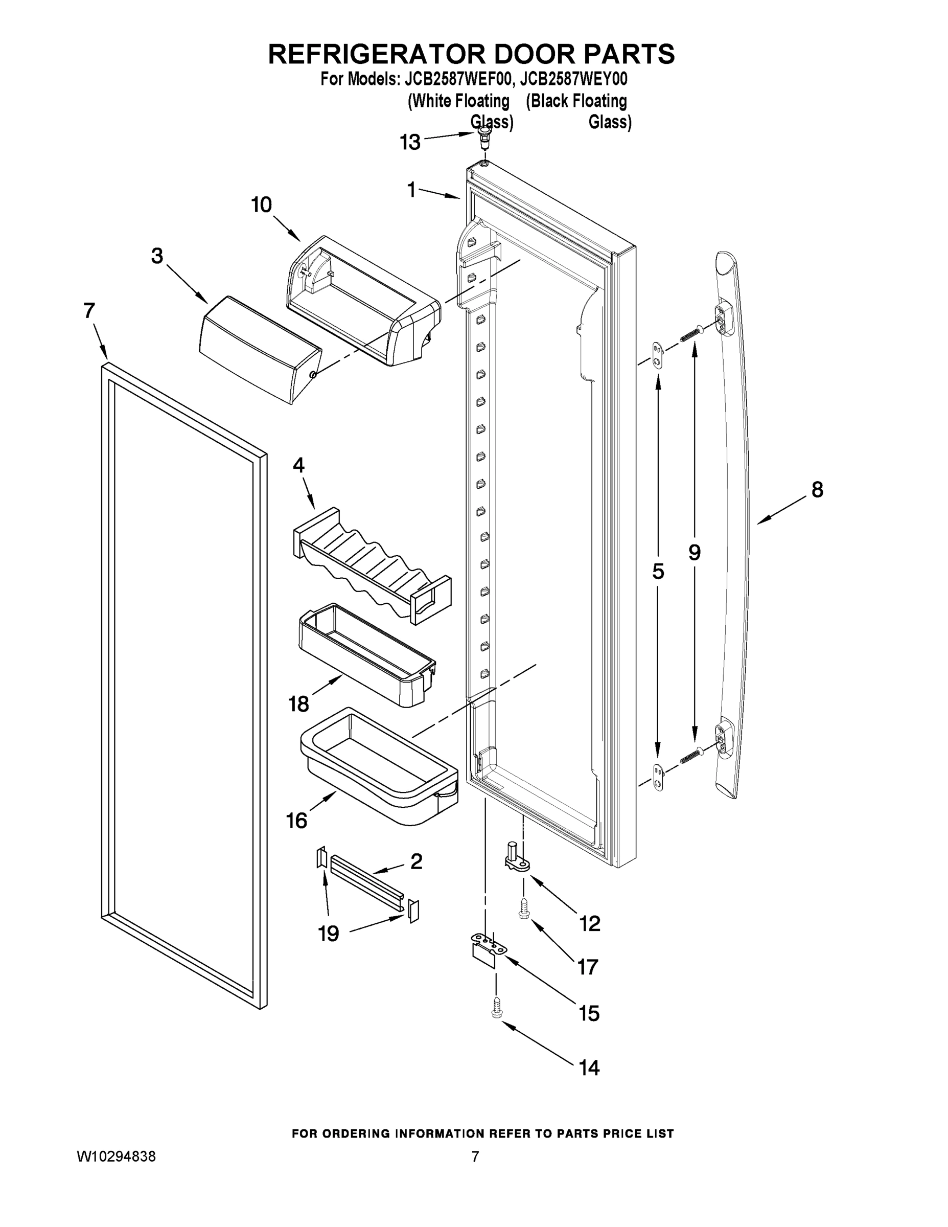 05 - REFRIGERATOR DOOR PARTS