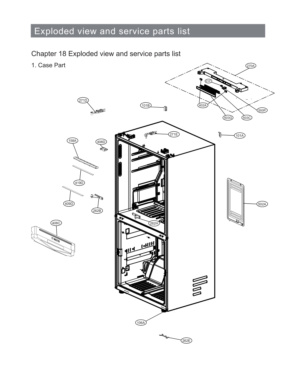 CASE PART
