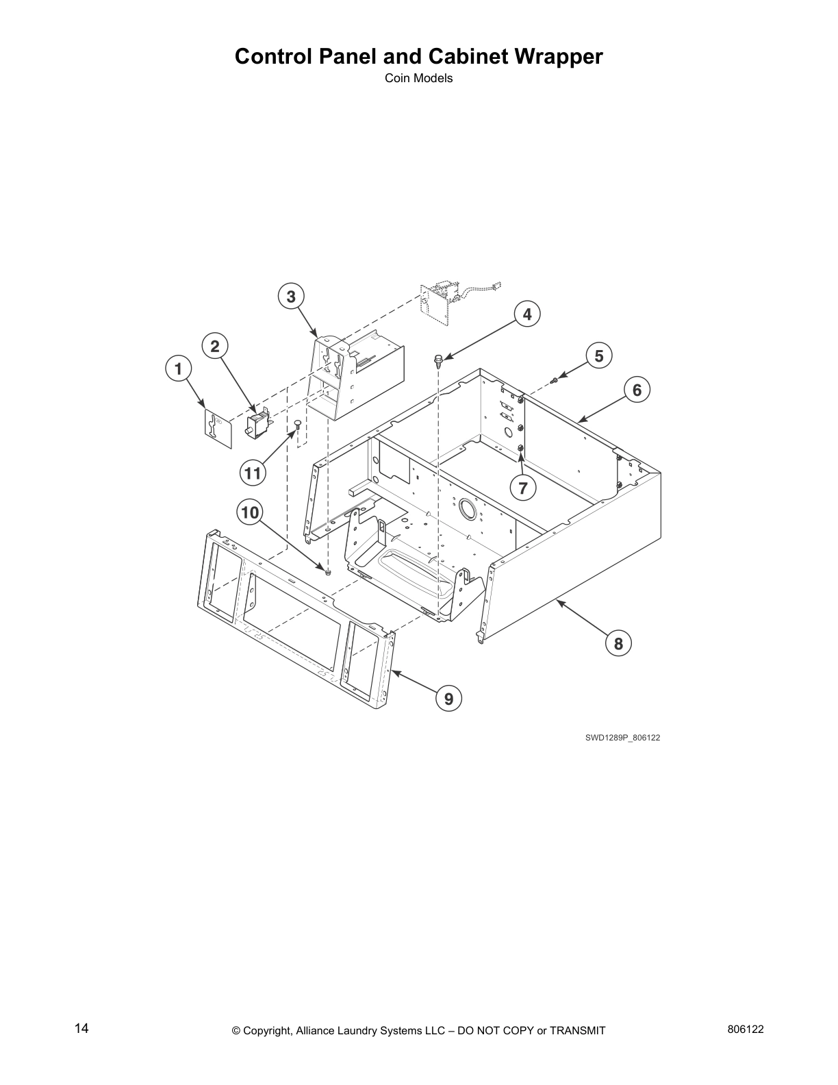 Control Panel and Cabinet Wrapper
