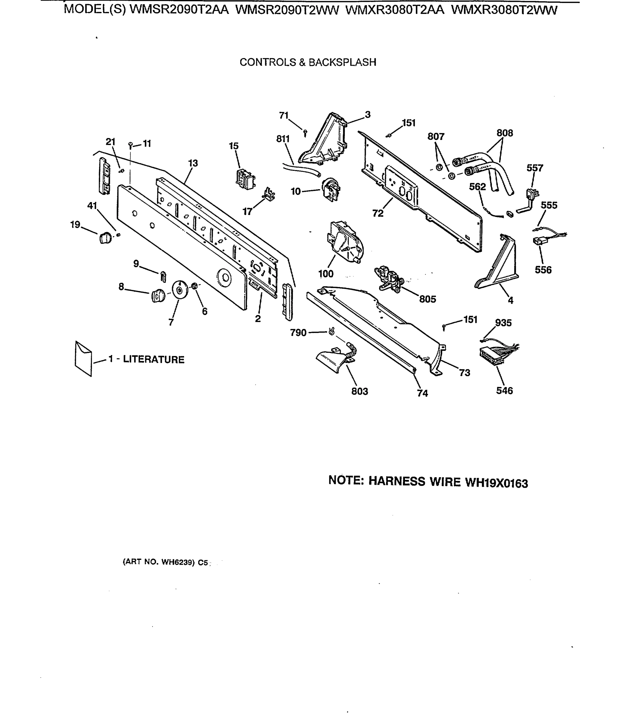 CONTROLS & BACKSPLASH