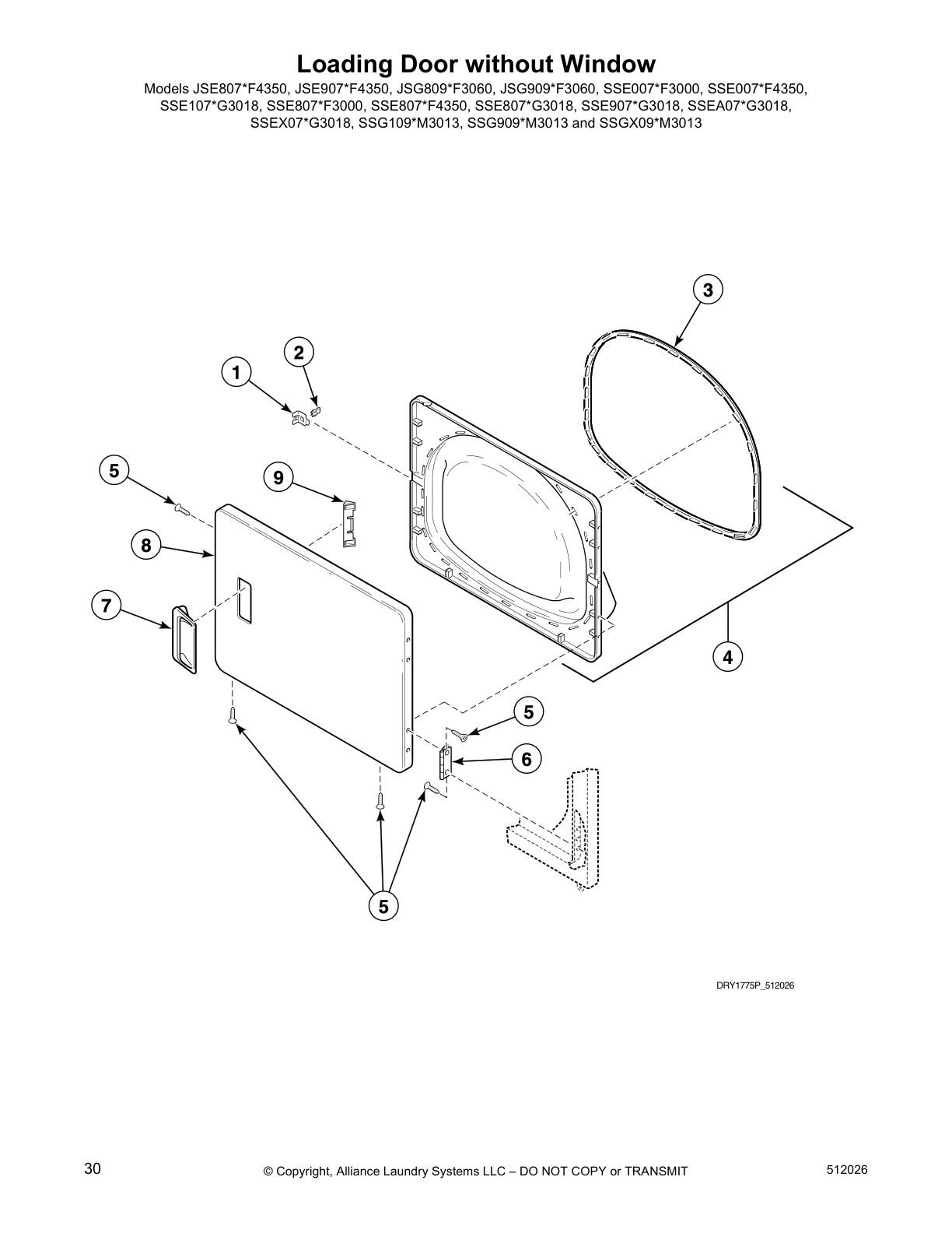 Loading Door without Window