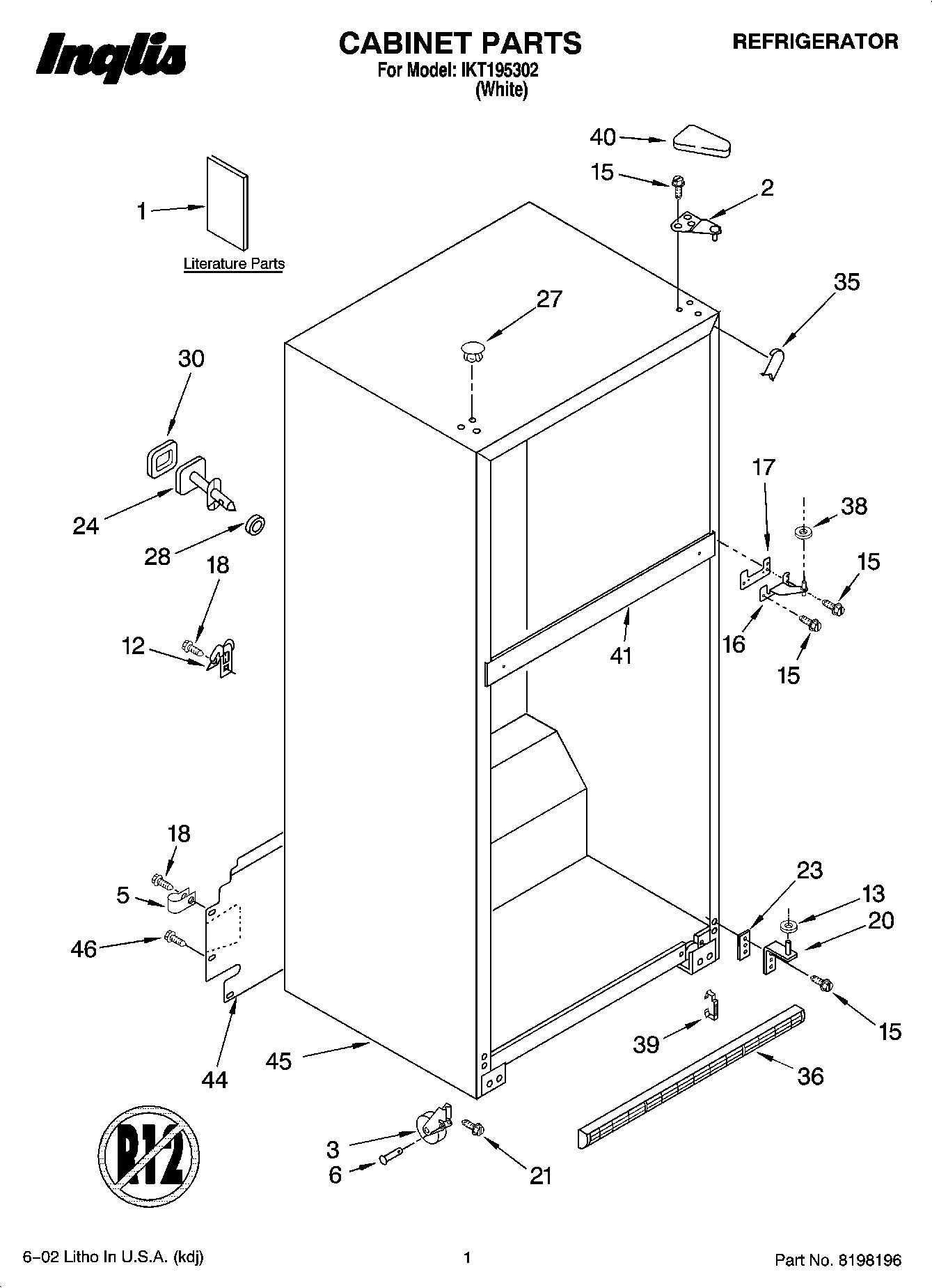 01 - CABINET PARTS