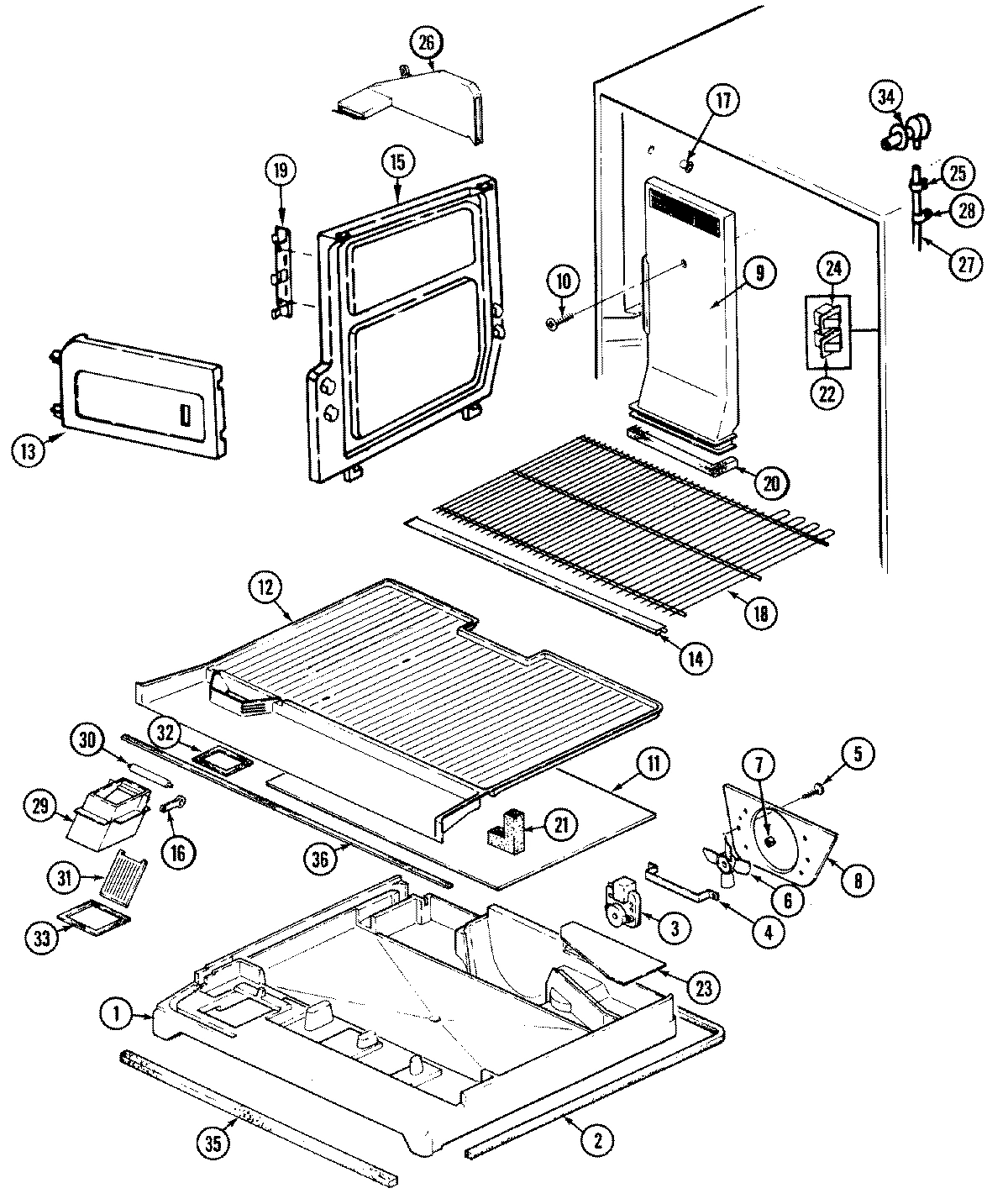 01 - FREEZER COMPARTMENT