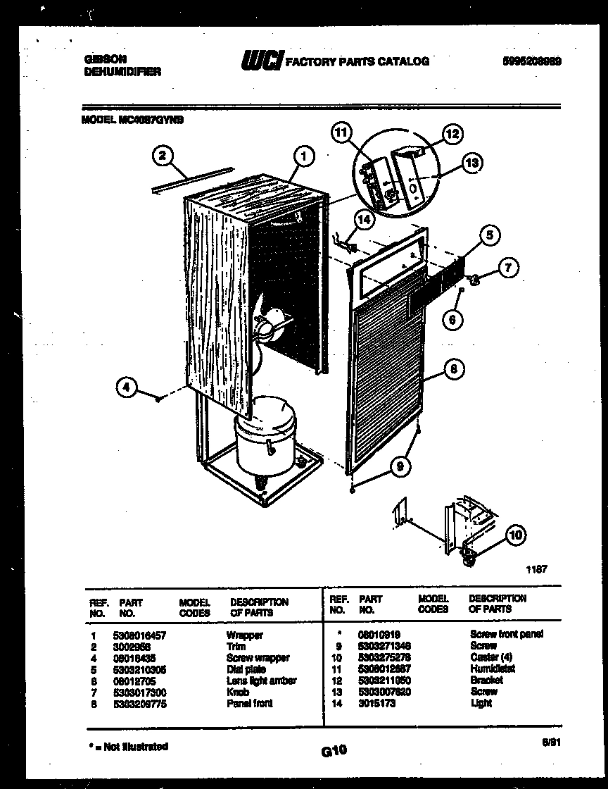 02 - CABINET FRONT AND WRAPPER