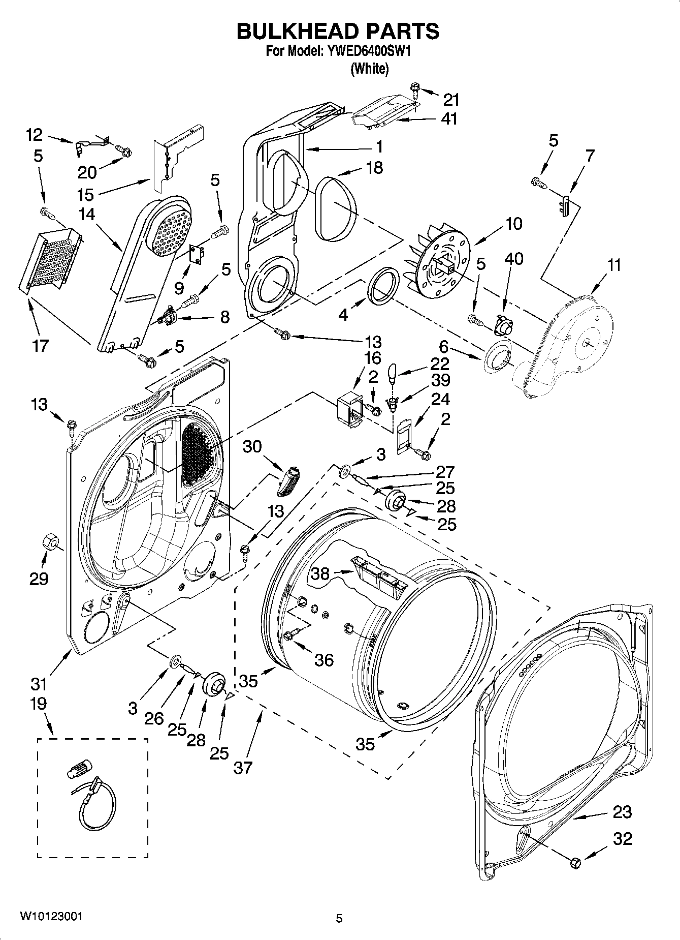 03 - BULKHEAD PARTS, OPTIONAL PARTS (NOT INCLUDED)