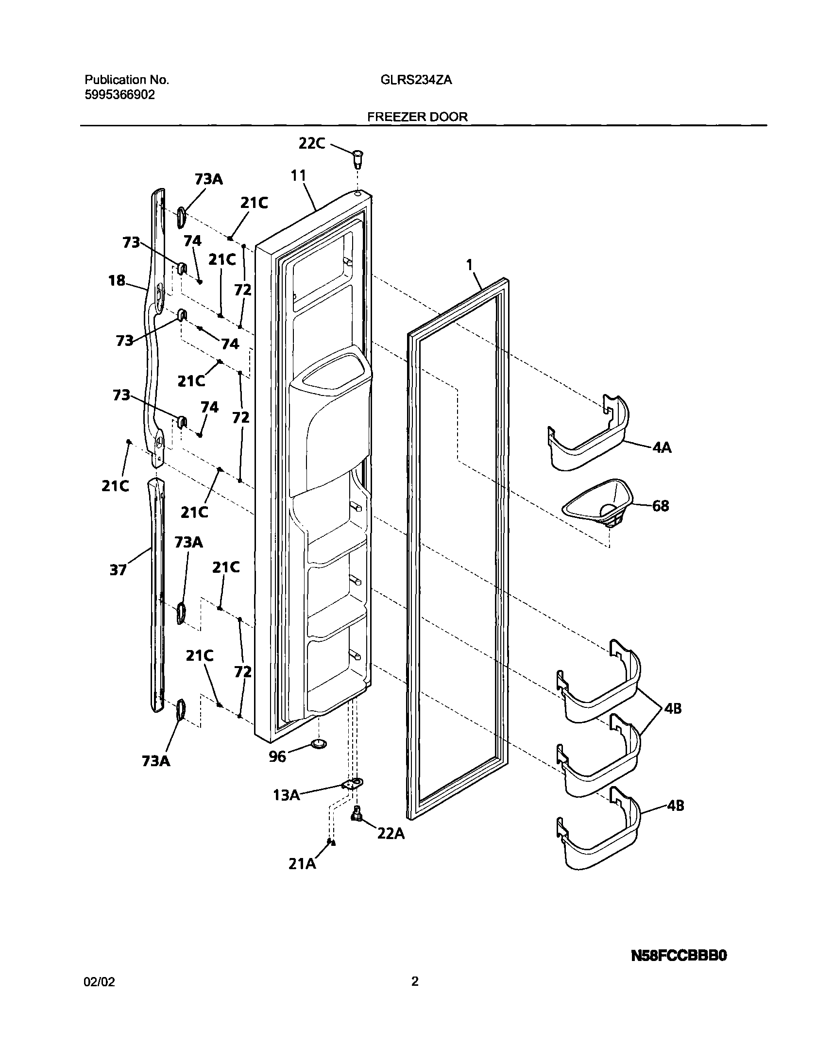 03 - FREEZER DOOR