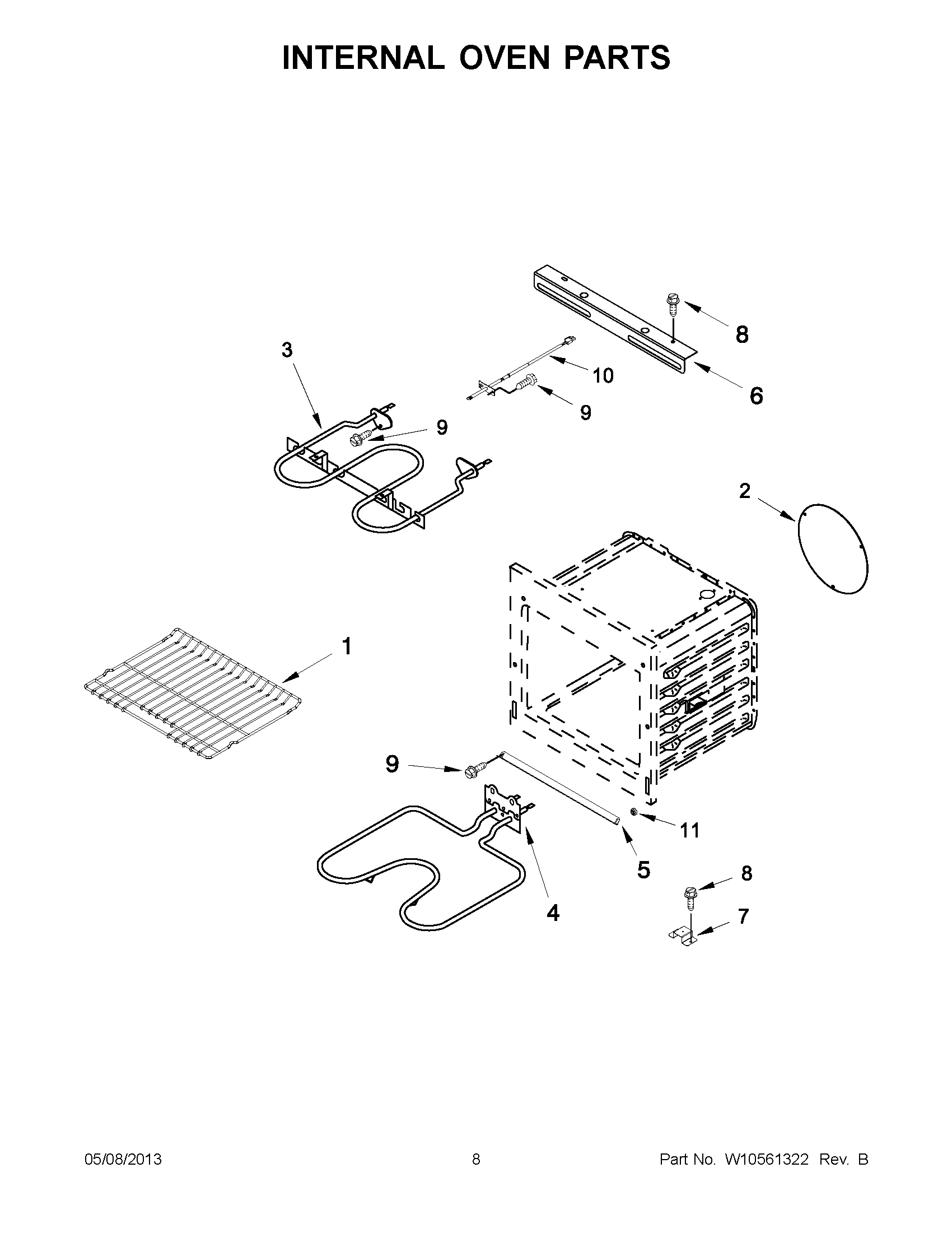 04 - INTERNAL OVEN PARTS