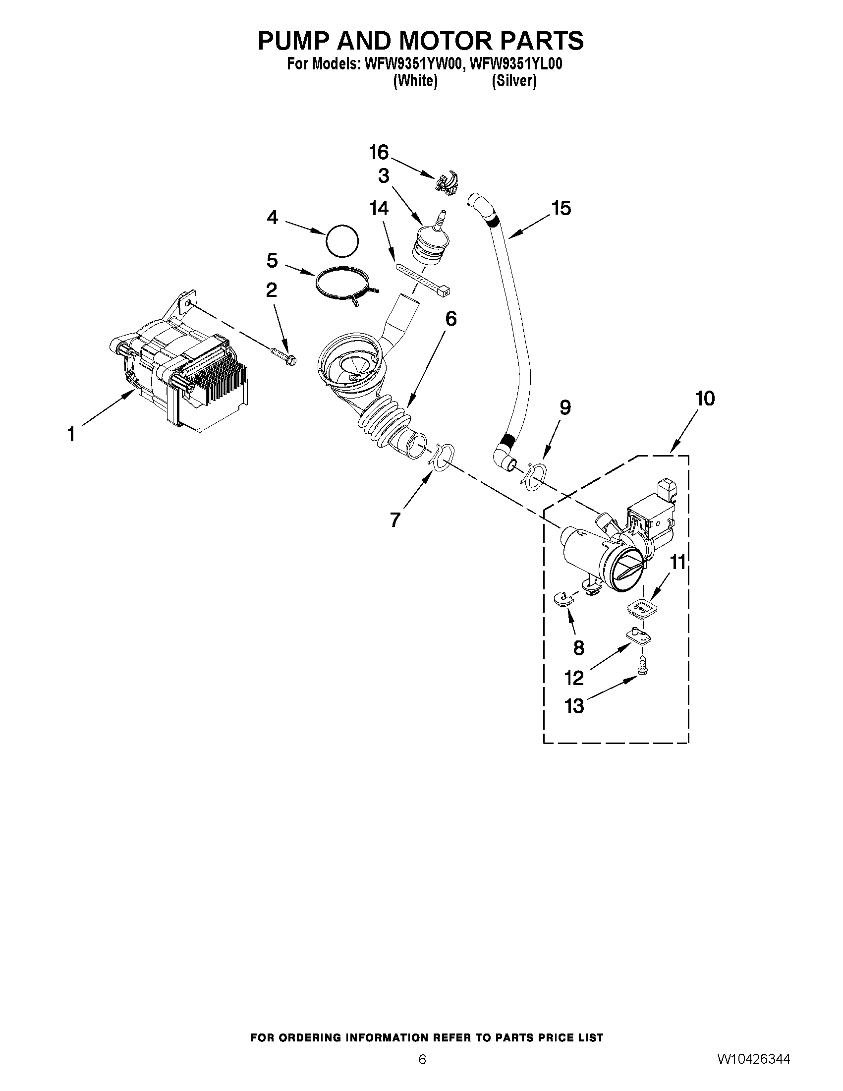 05 - PUMP AND MOTOR PARTS