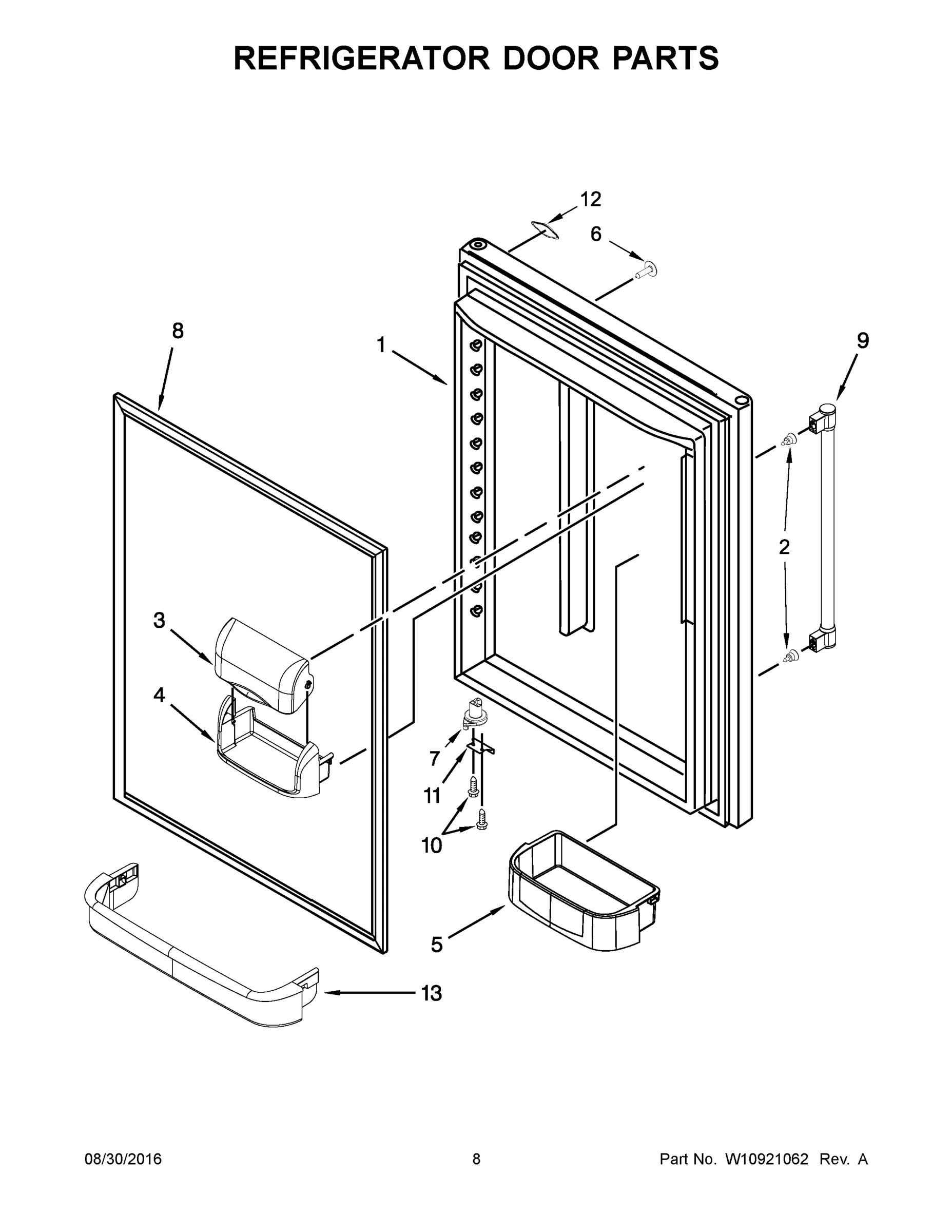 05 - REFRIGERATOR DOOR PARTS