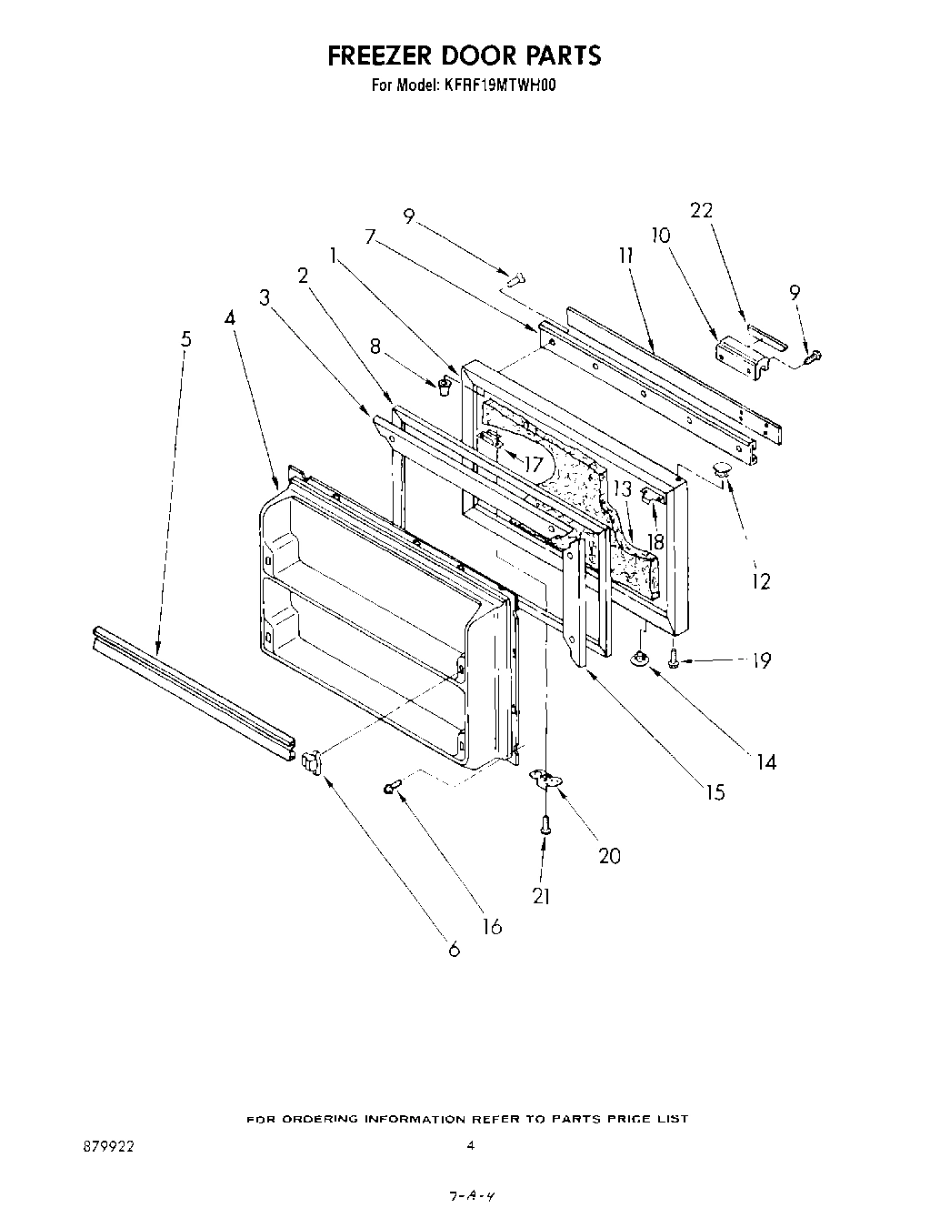 03 - FREEZER DOOR