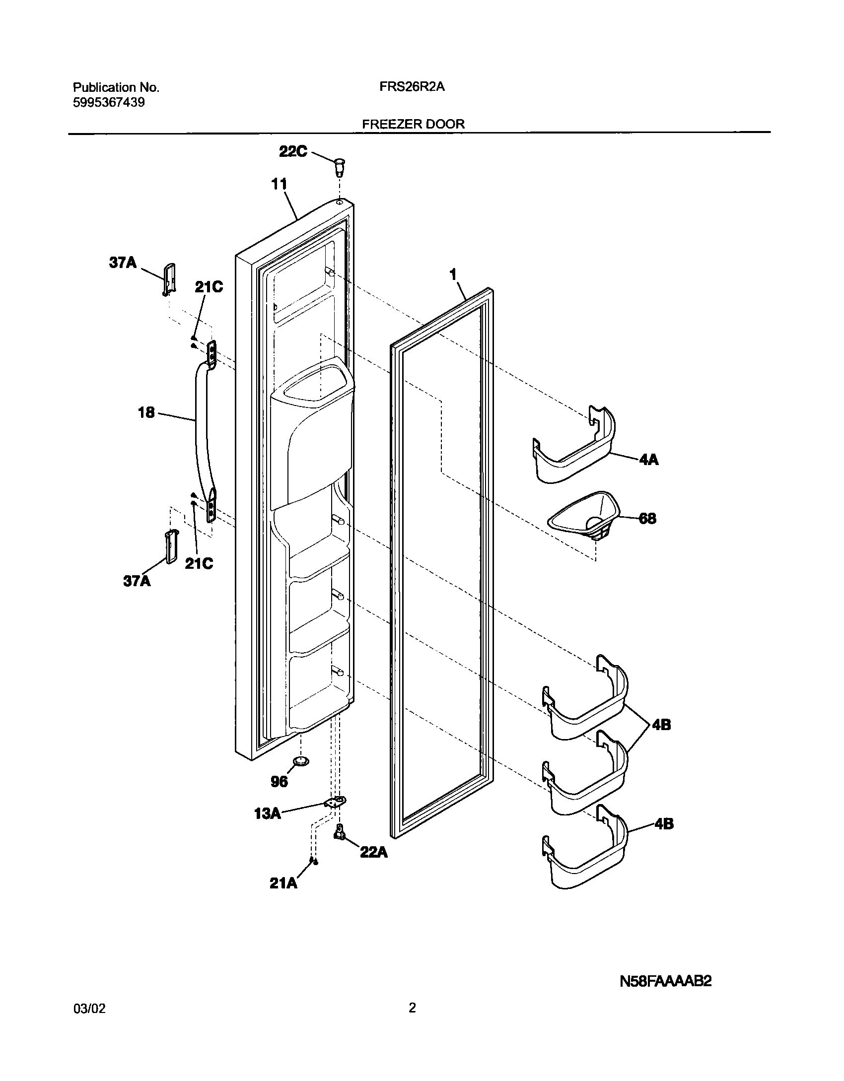 03 - FREEZER DOOR