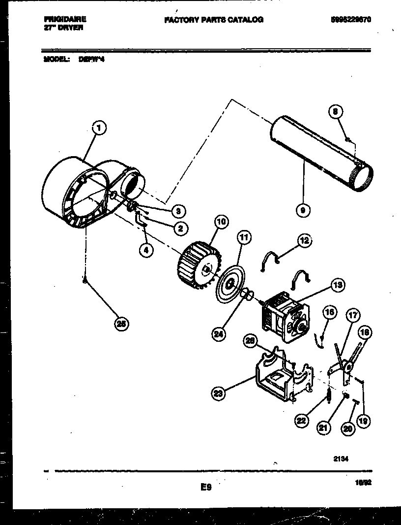 05 - BLOWER AND DRIVE PARTS