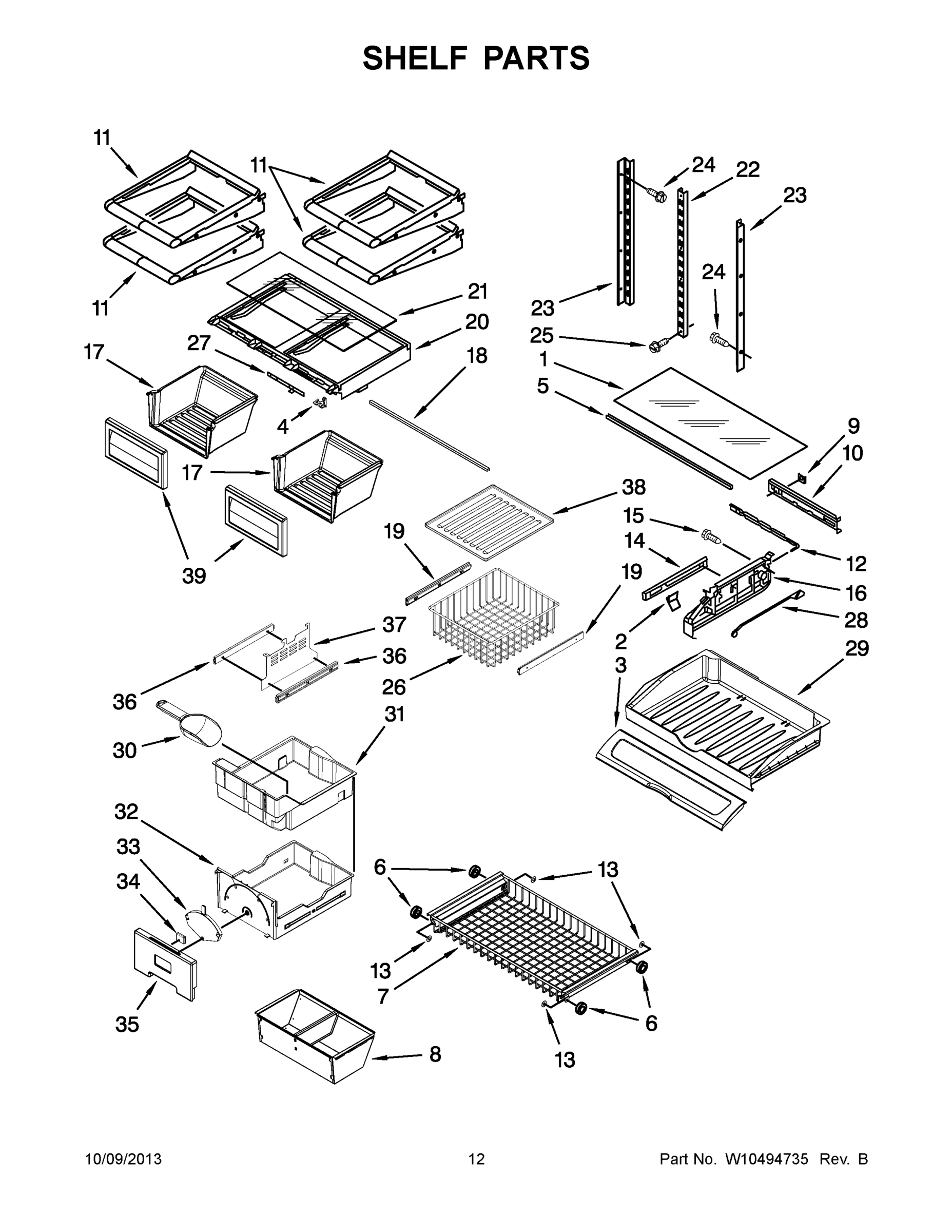 07 - SHELF PARTS