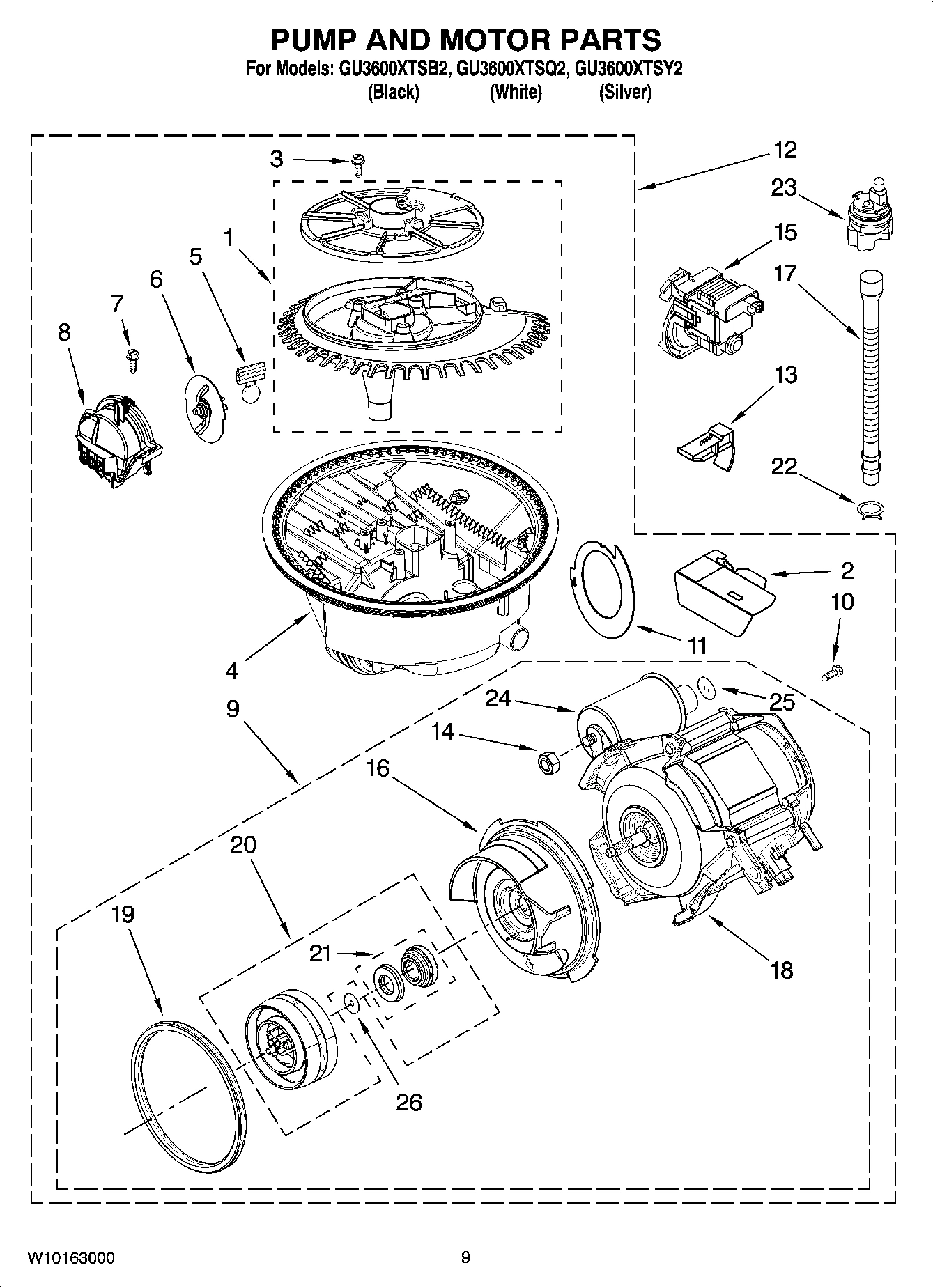 08 - PUMP AND MOTOR PARTS