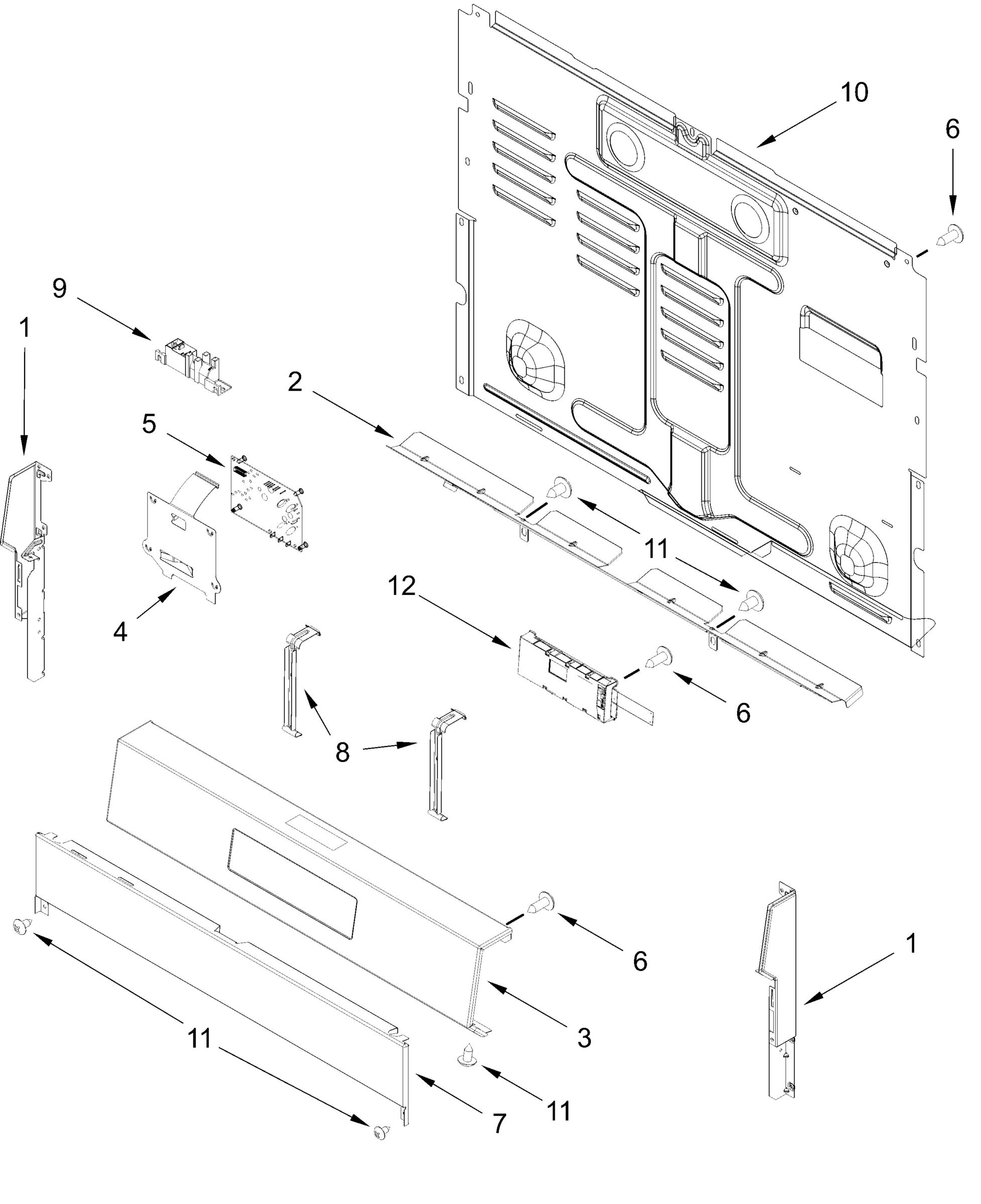 CONTROL PANEL PARTS