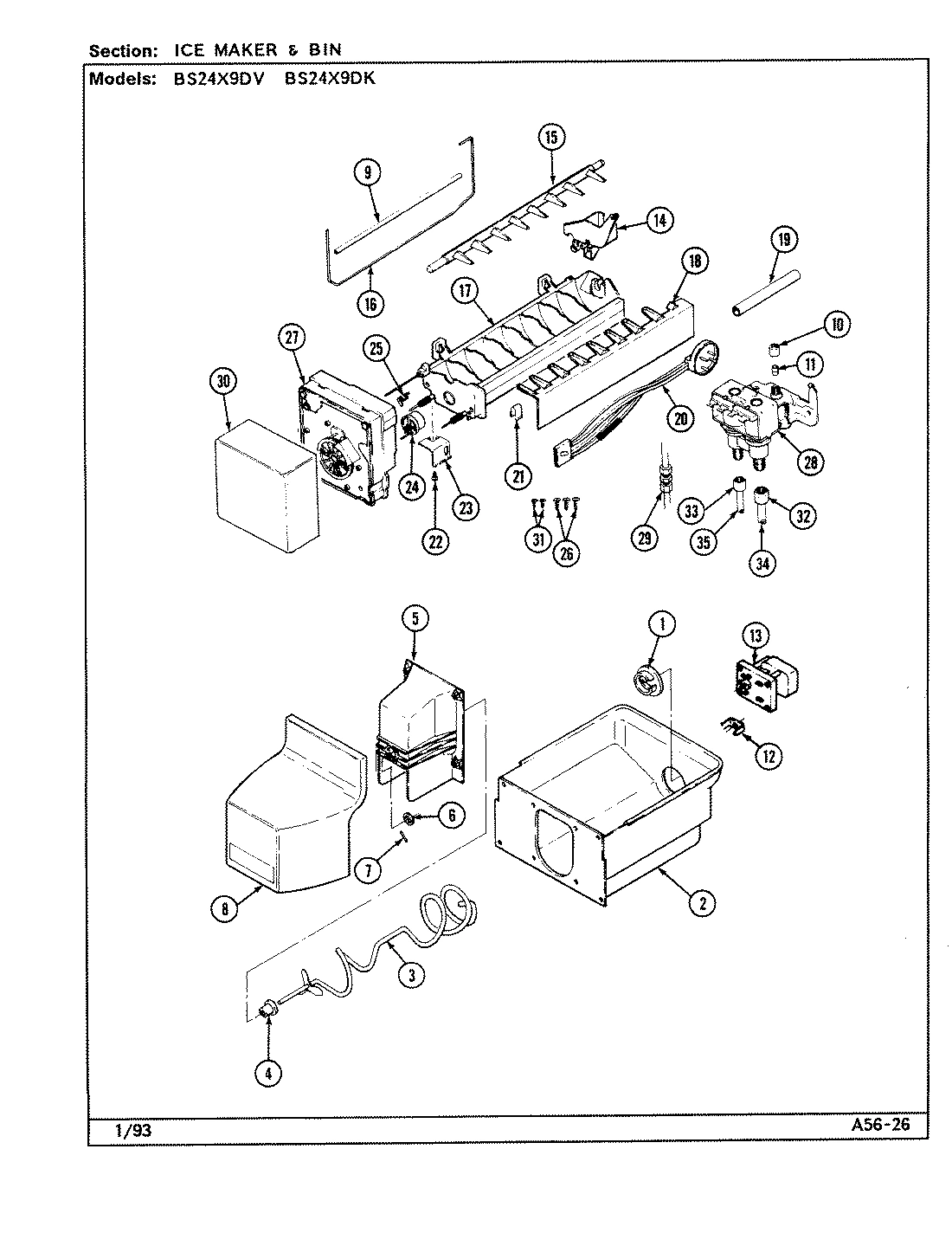 04 - ICE MAKER & BIN