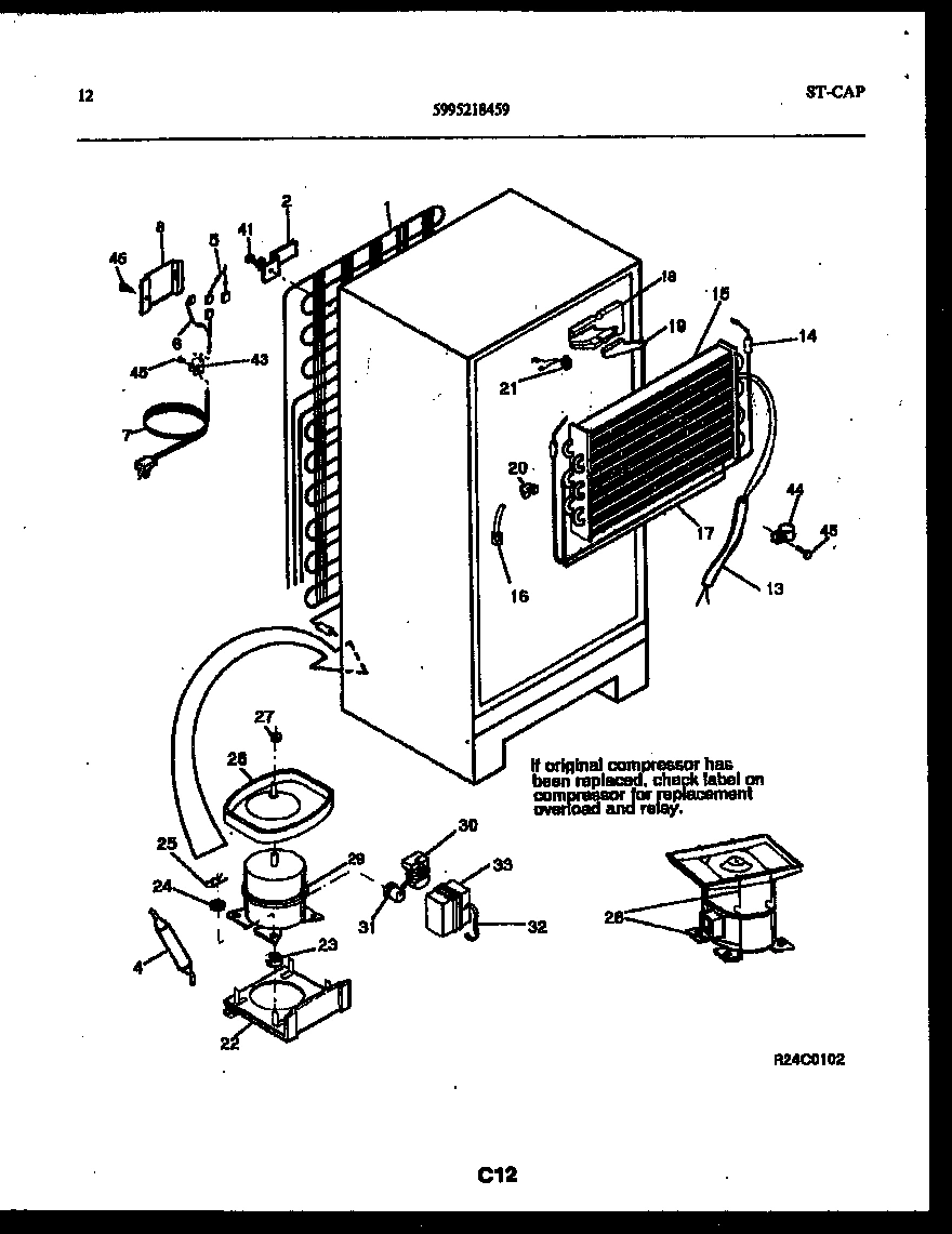 07 - SYSTEM AND AUTOMATIC DEFROST PARTS