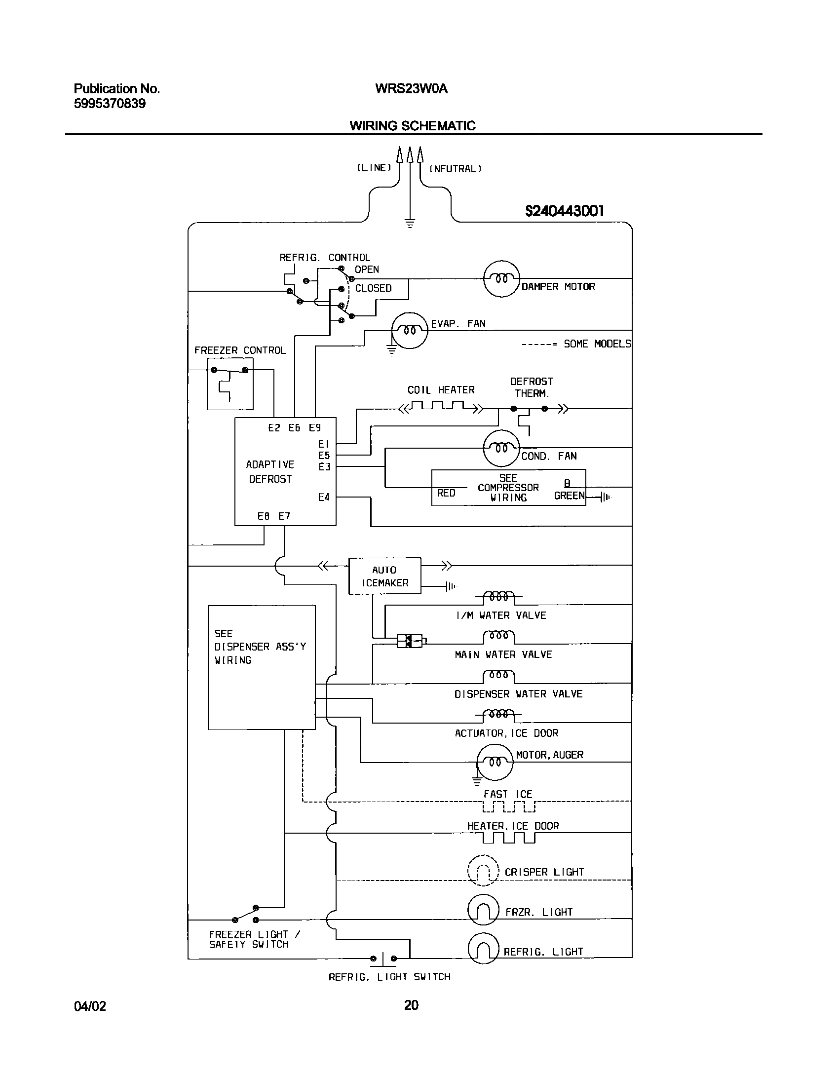 20 - WIRING SCHEMATIC