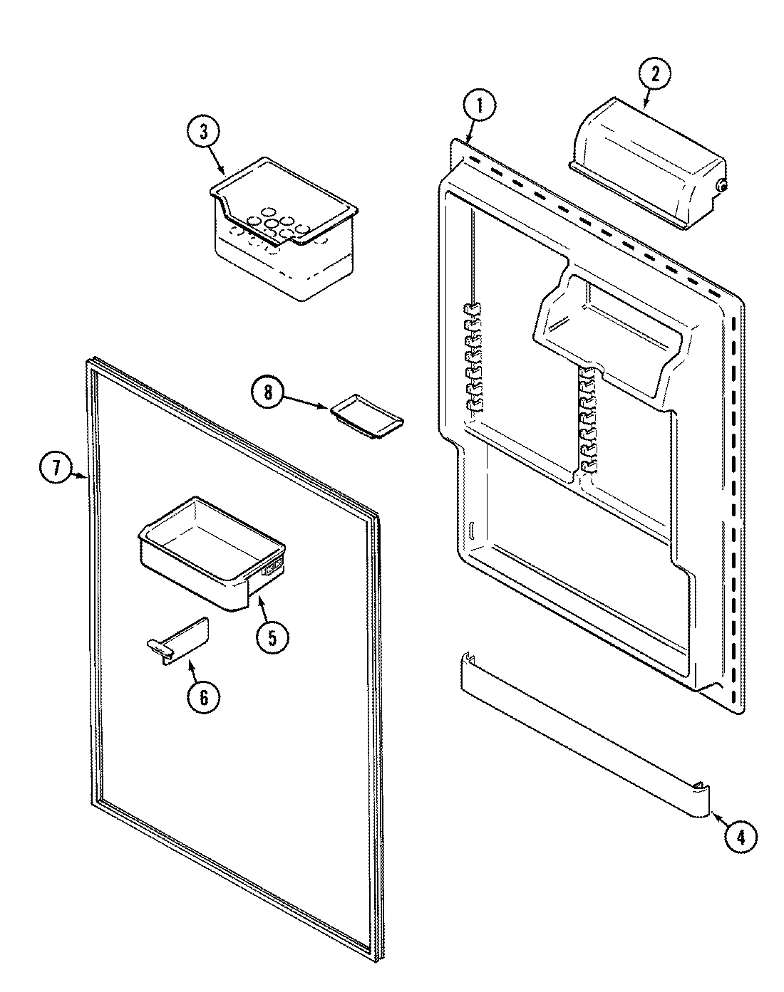 06 - FRESH FOOD INNER DOOR