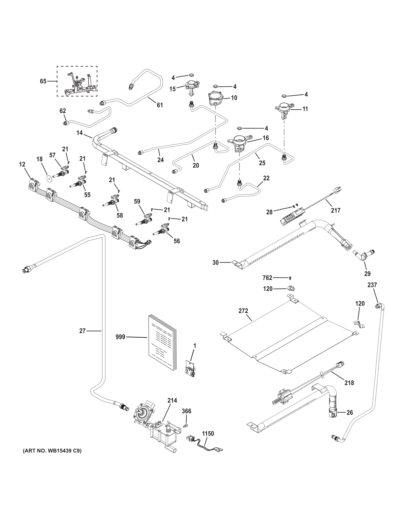 GAS & BURNER PARTS
