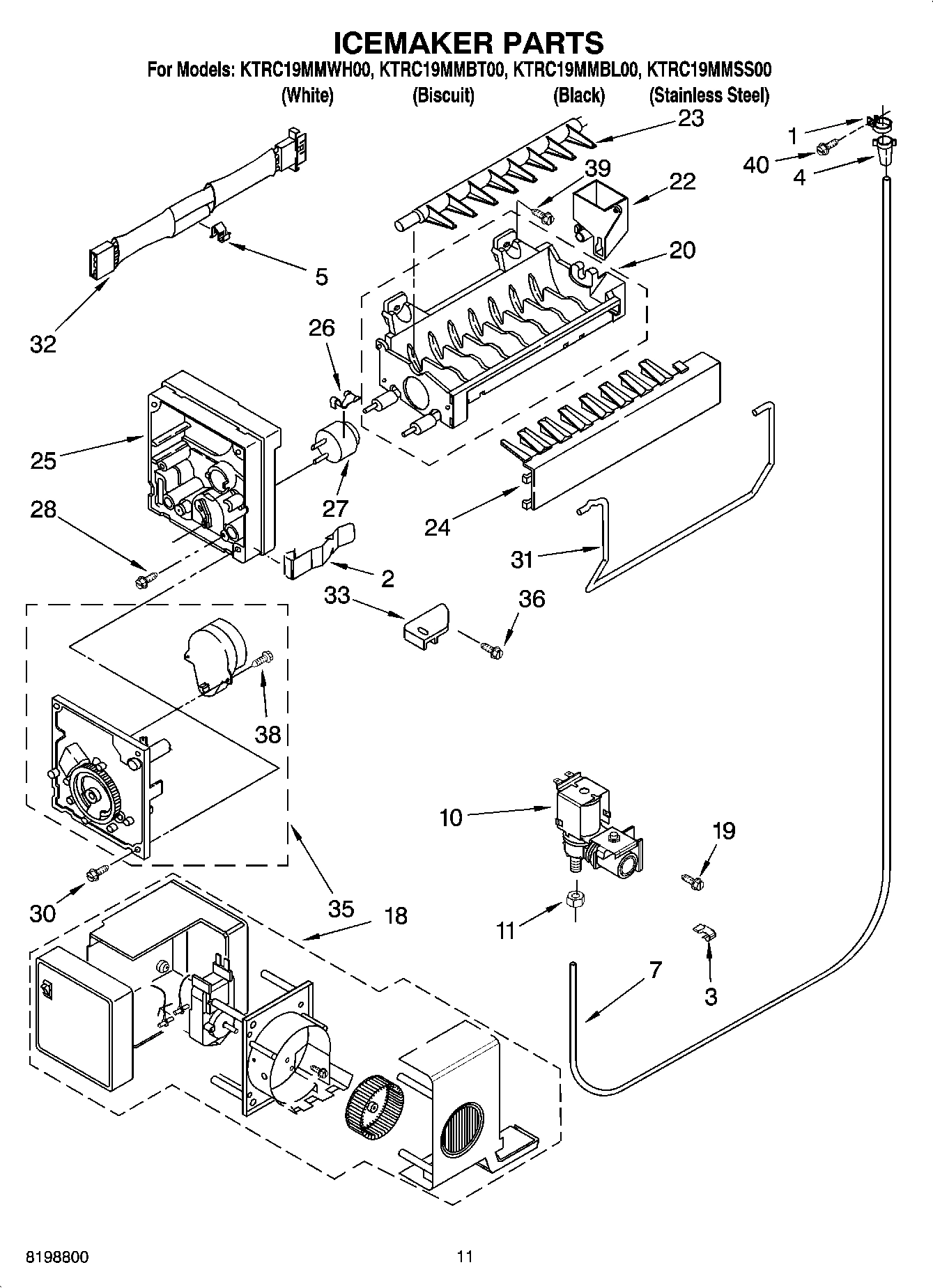 06 - ICEMAKER PARTS