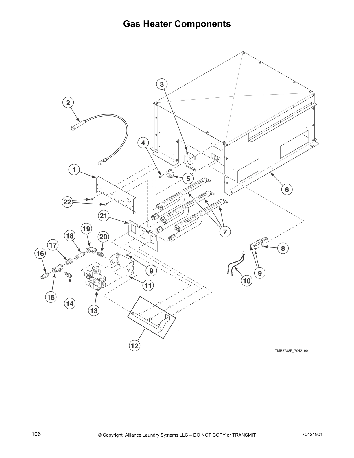 Gas Heater Components