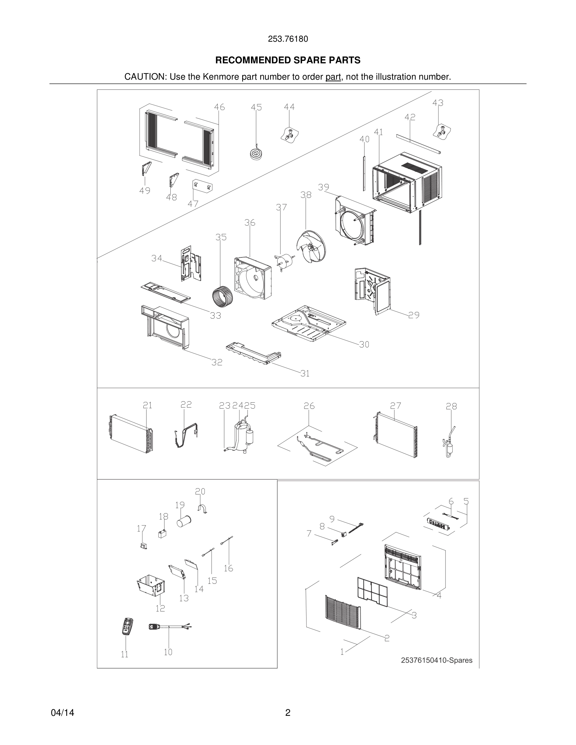 03 - RECOMMENDED SPARE PARTS