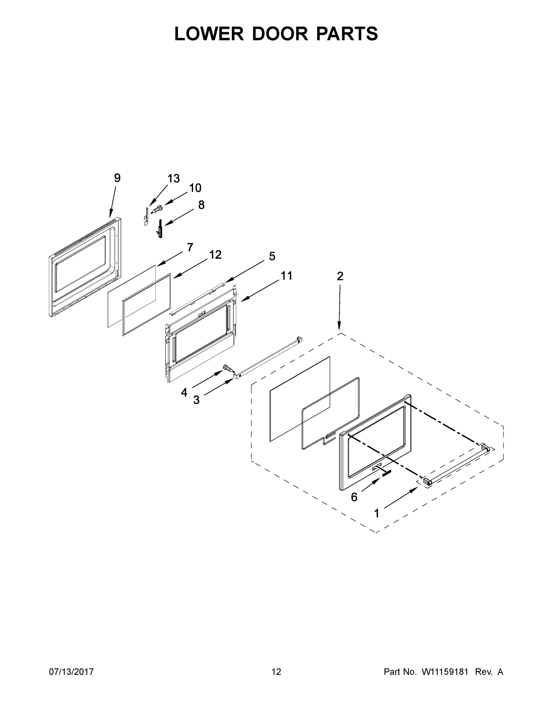 07 - LOWER DOOR PARTS