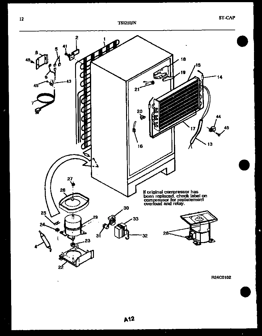 07 - SYSTEM AND AUTOMATIC DEFROST PARTS
