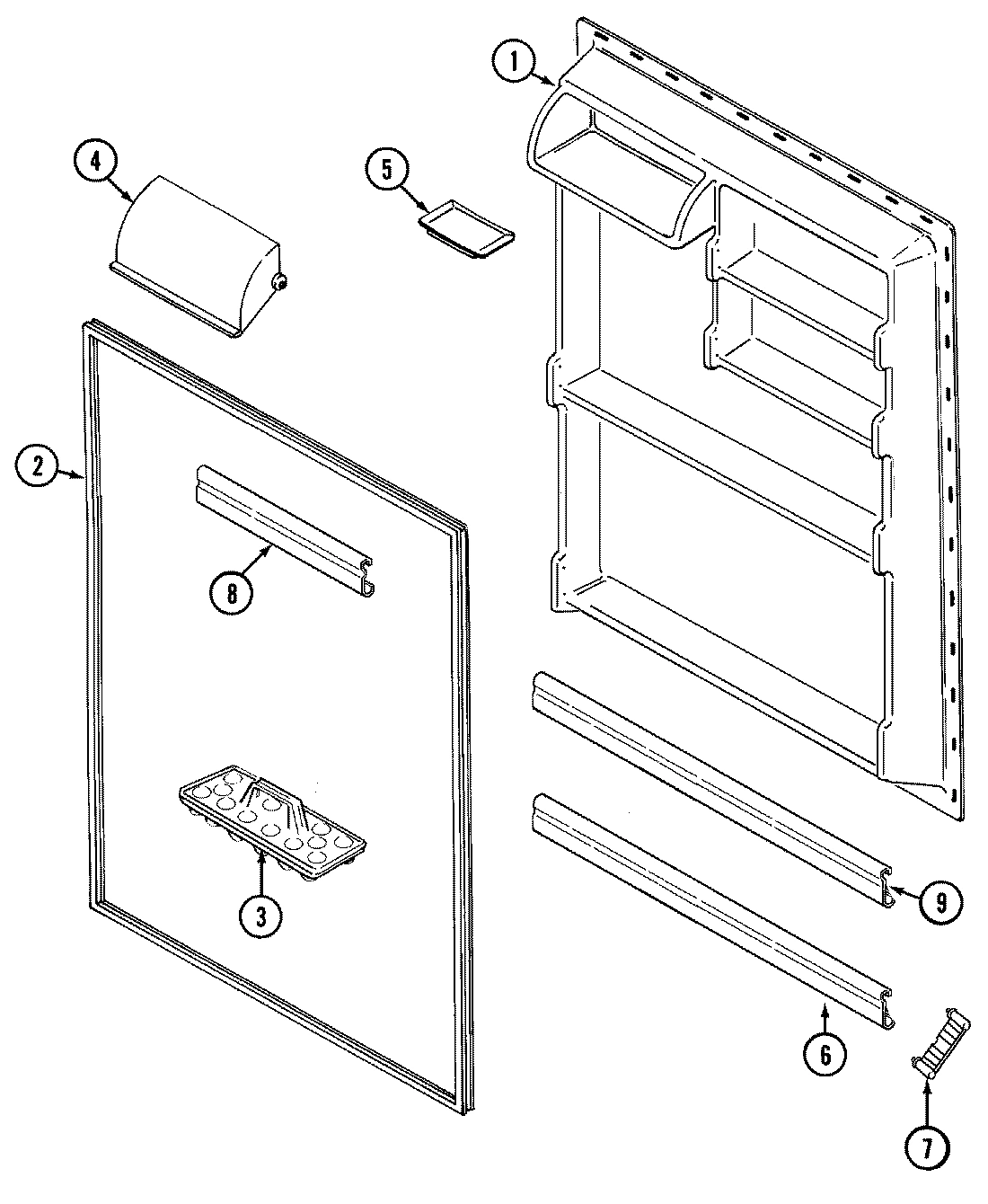 05 - FRESH FOOD INNER DOOR