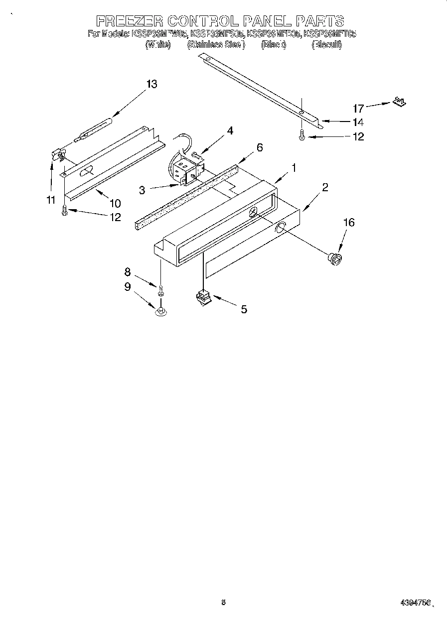 06 - FREEZER CONTROL PANEL