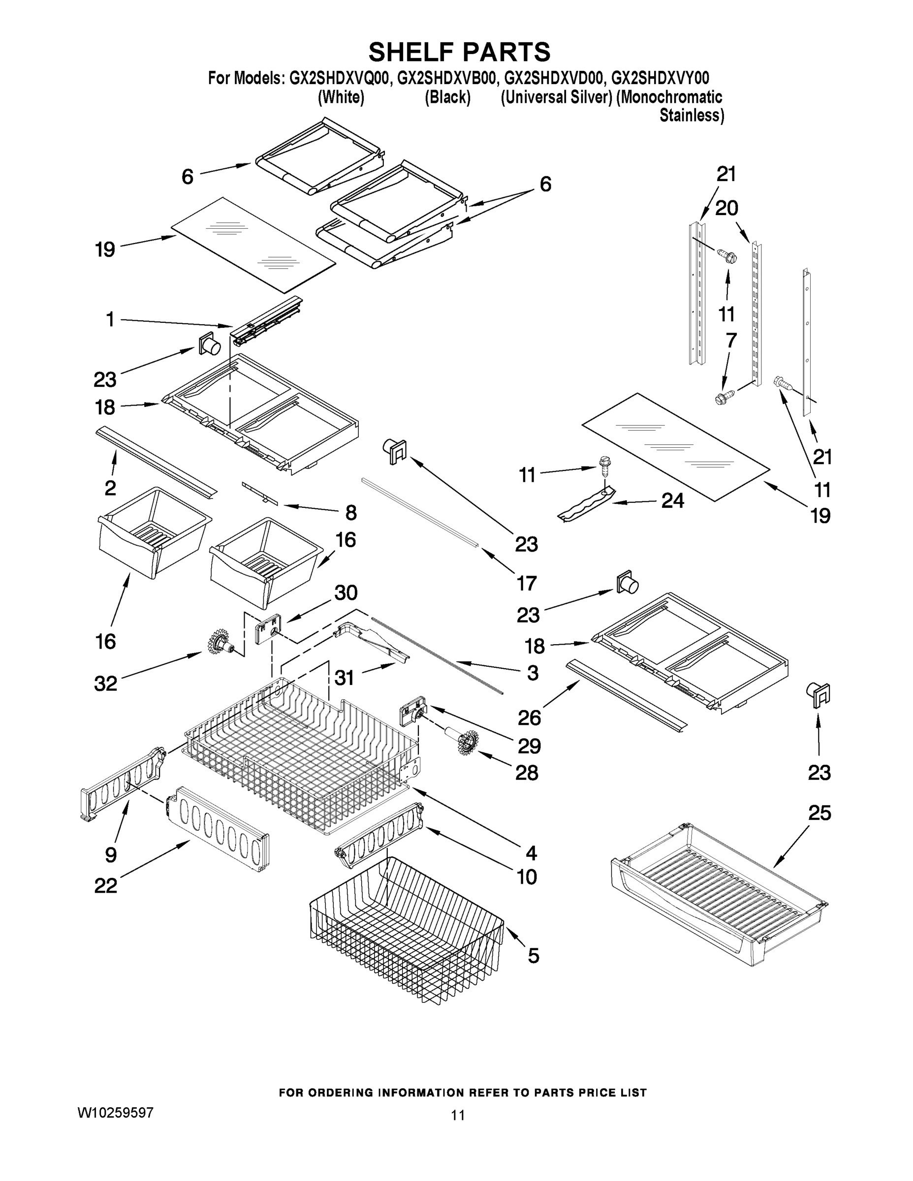07 - SHELF PARTS