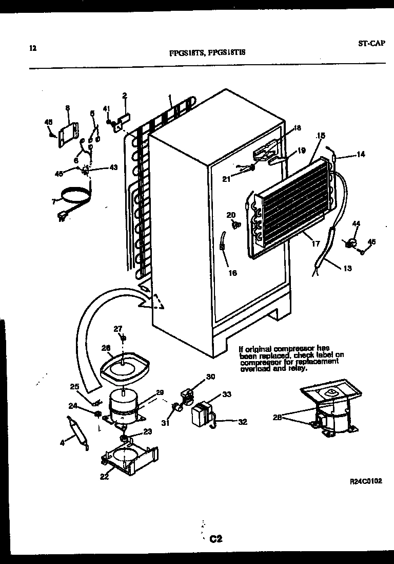 07 - SYSTEM AND AUTOMATIC DEFROST PARTS