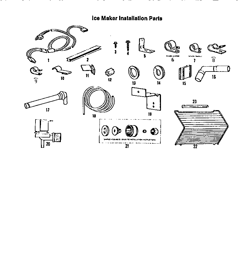 01 - ICE MAKER INSTALLATION