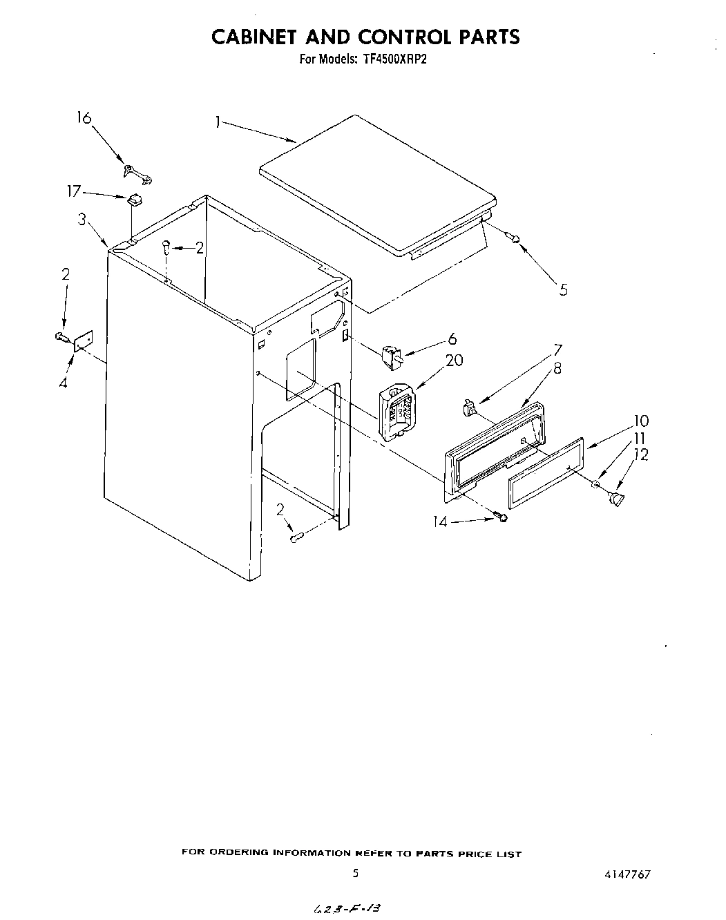 05 - CABINET AND CONTROL