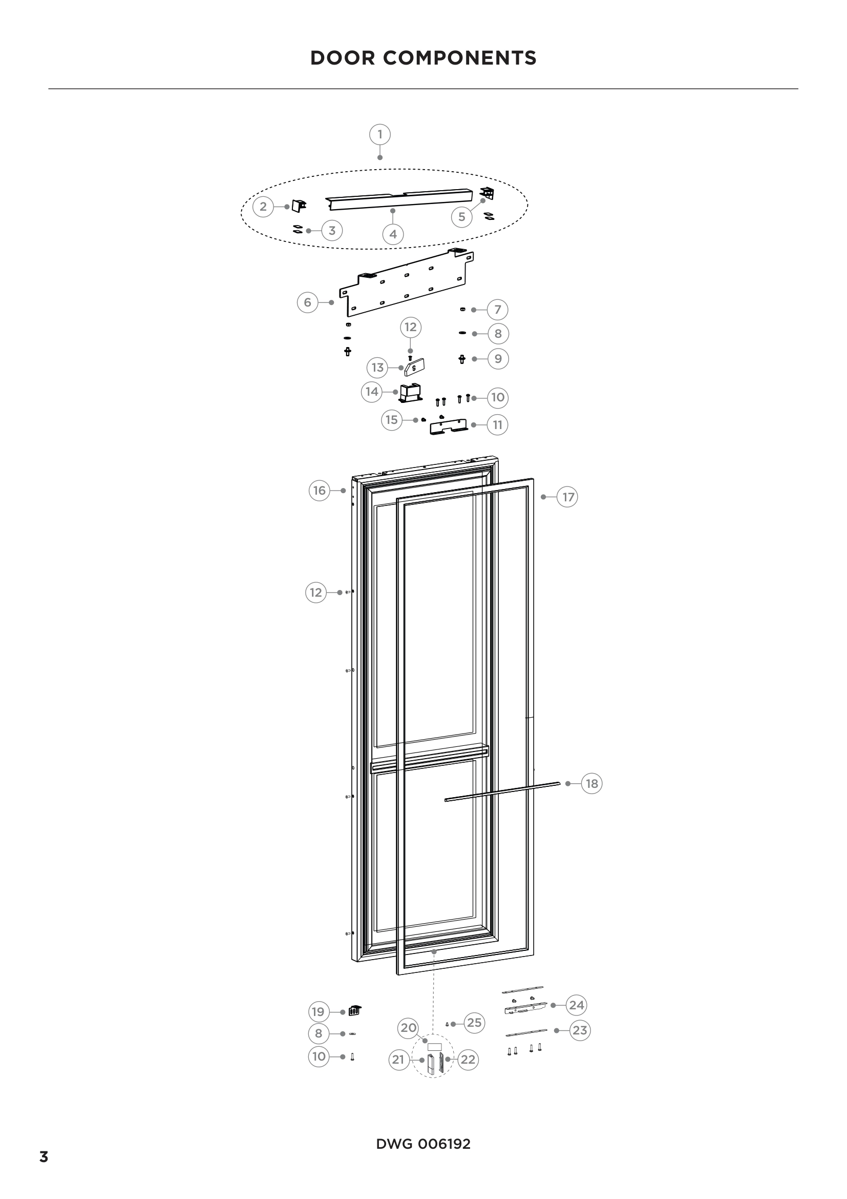DOOR COMPONENTS