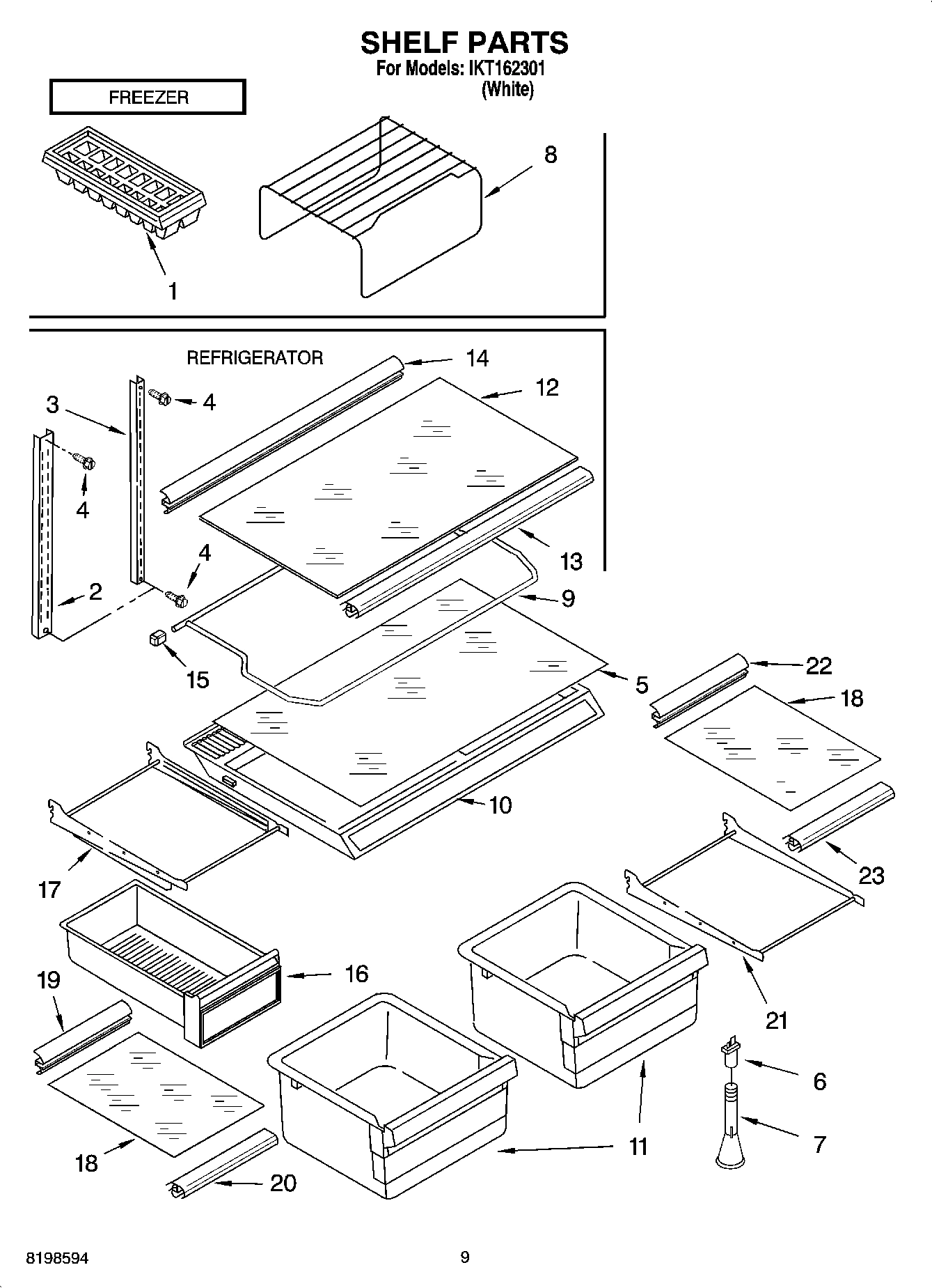 05 - SHELF PARTS, OPTIONAL PARTS