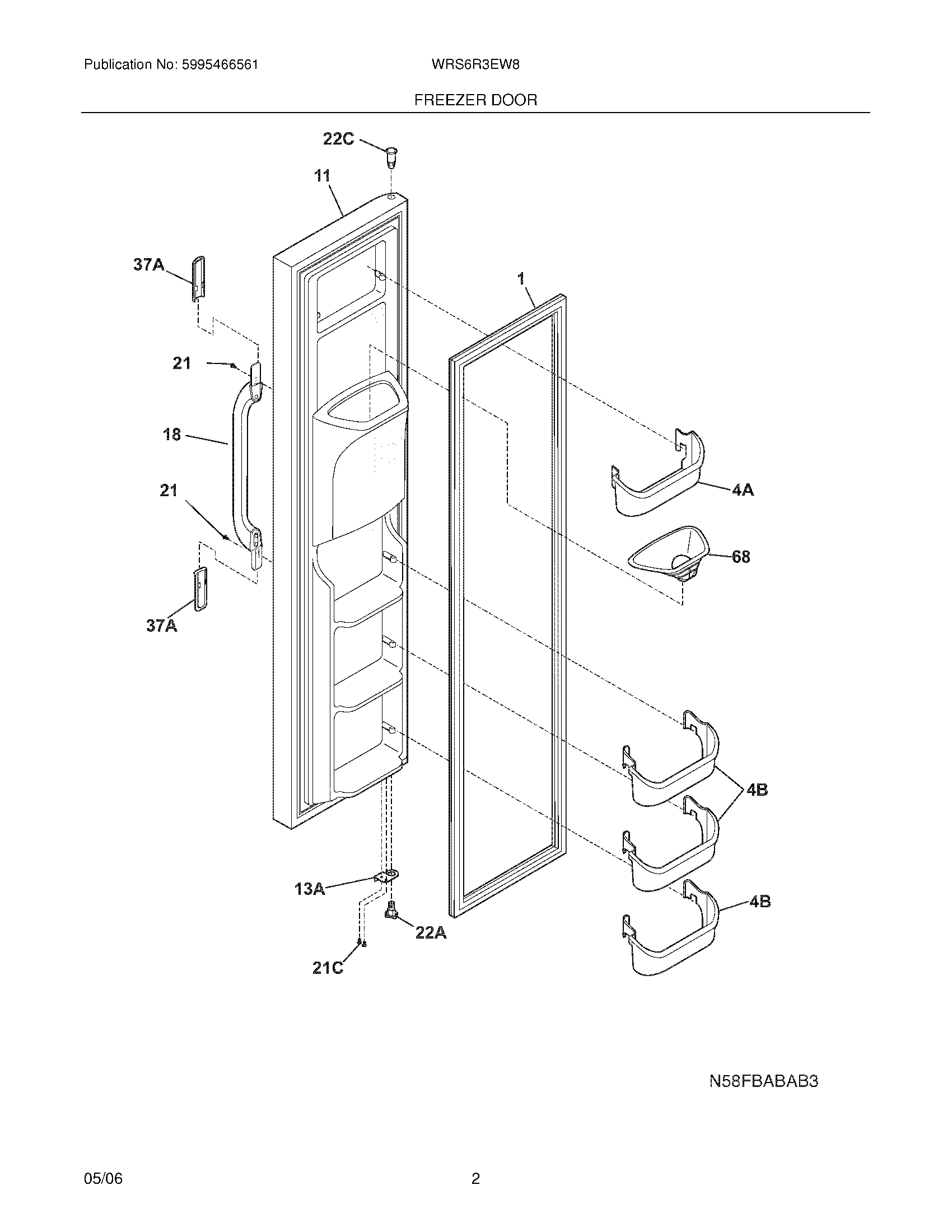 03 - FREEZER DOOR