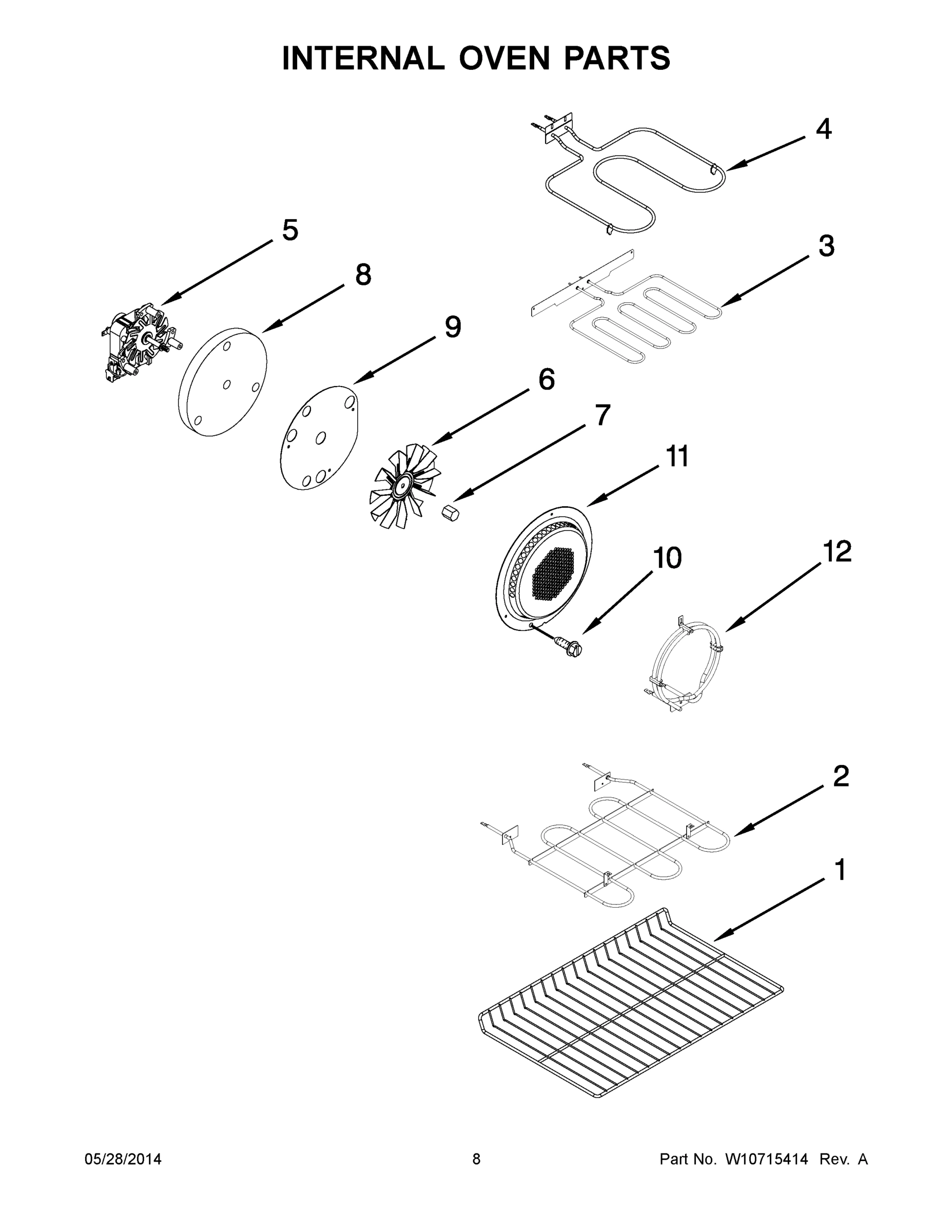 05 - INTERNAL OVEN PARTS
