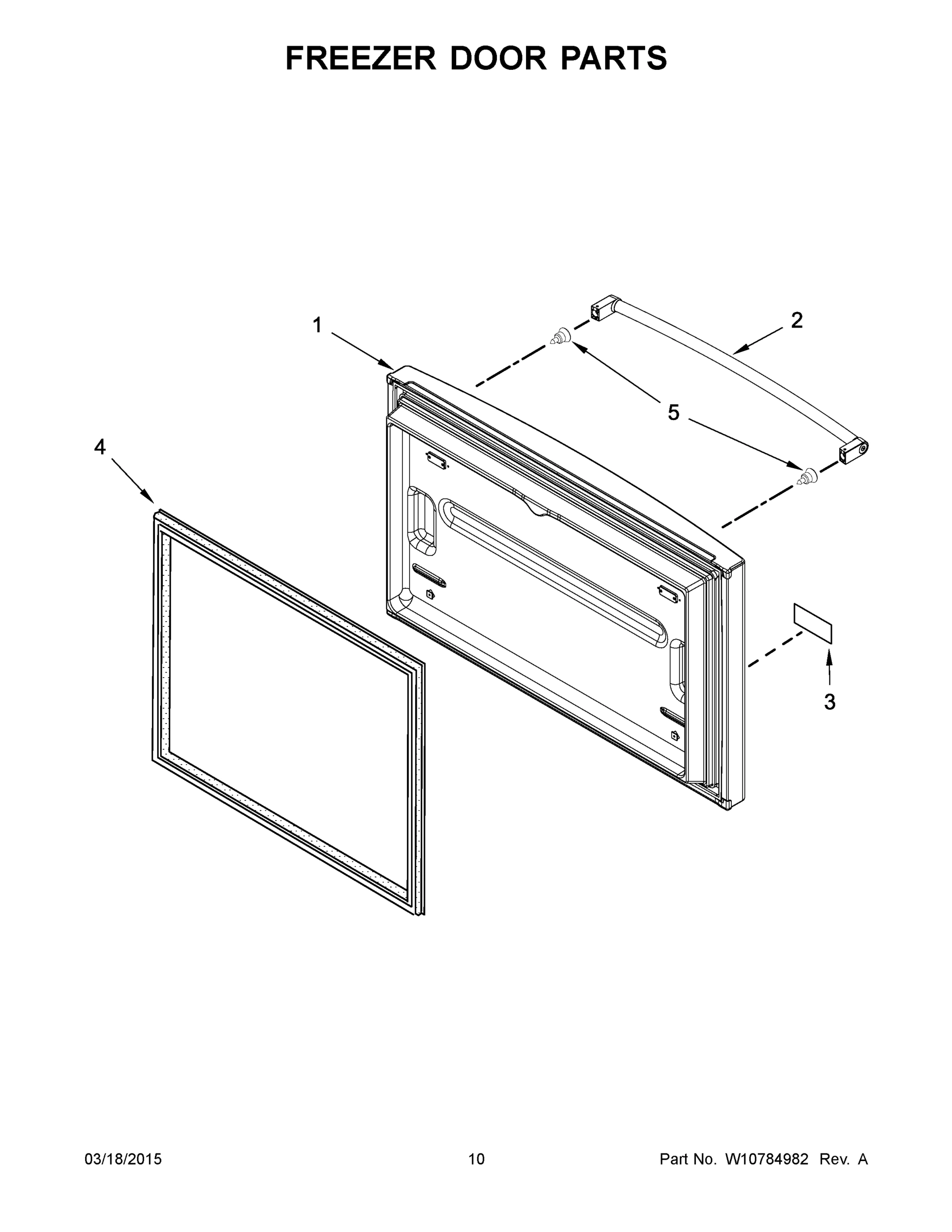 06 - FREEZER DOOR PARTS